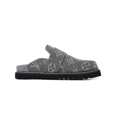 Bstsneaker-Louis Vuitton LV cosy comfort Mule Grey 1AGVP5 02
