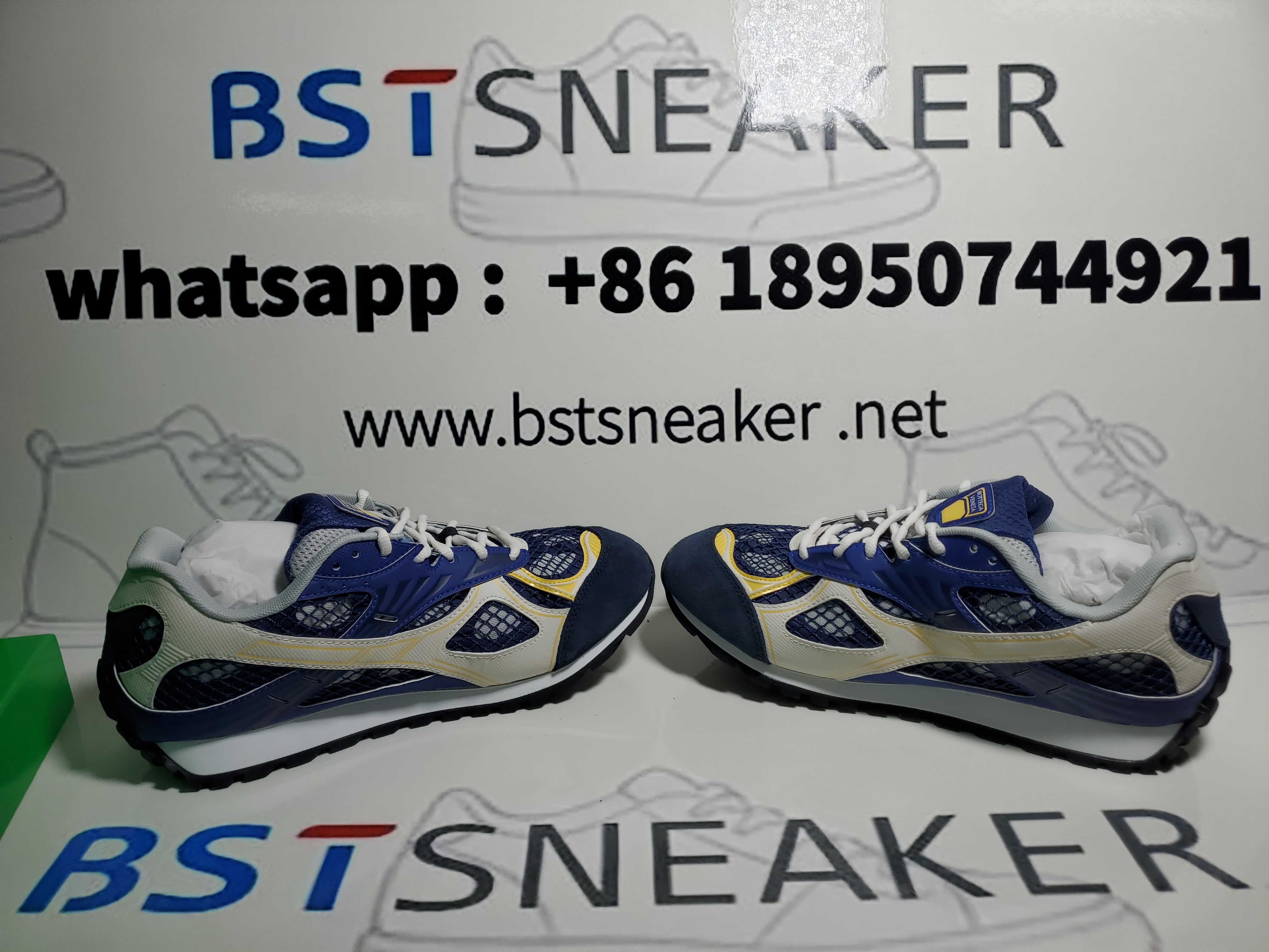 Bstsneaker-Bottega Veneta Orbit Dark Blue