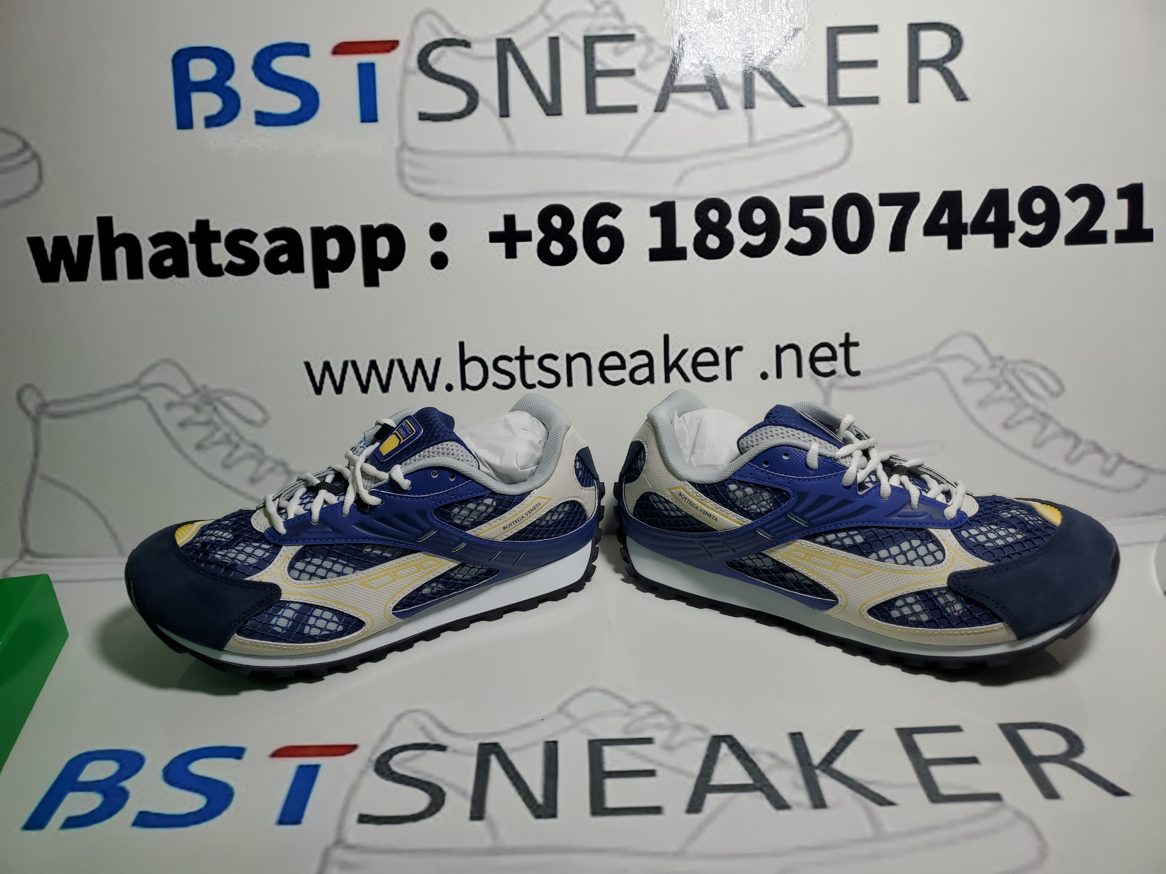 Bstsneaker-Bottega Veneta Orbit Dark Blue