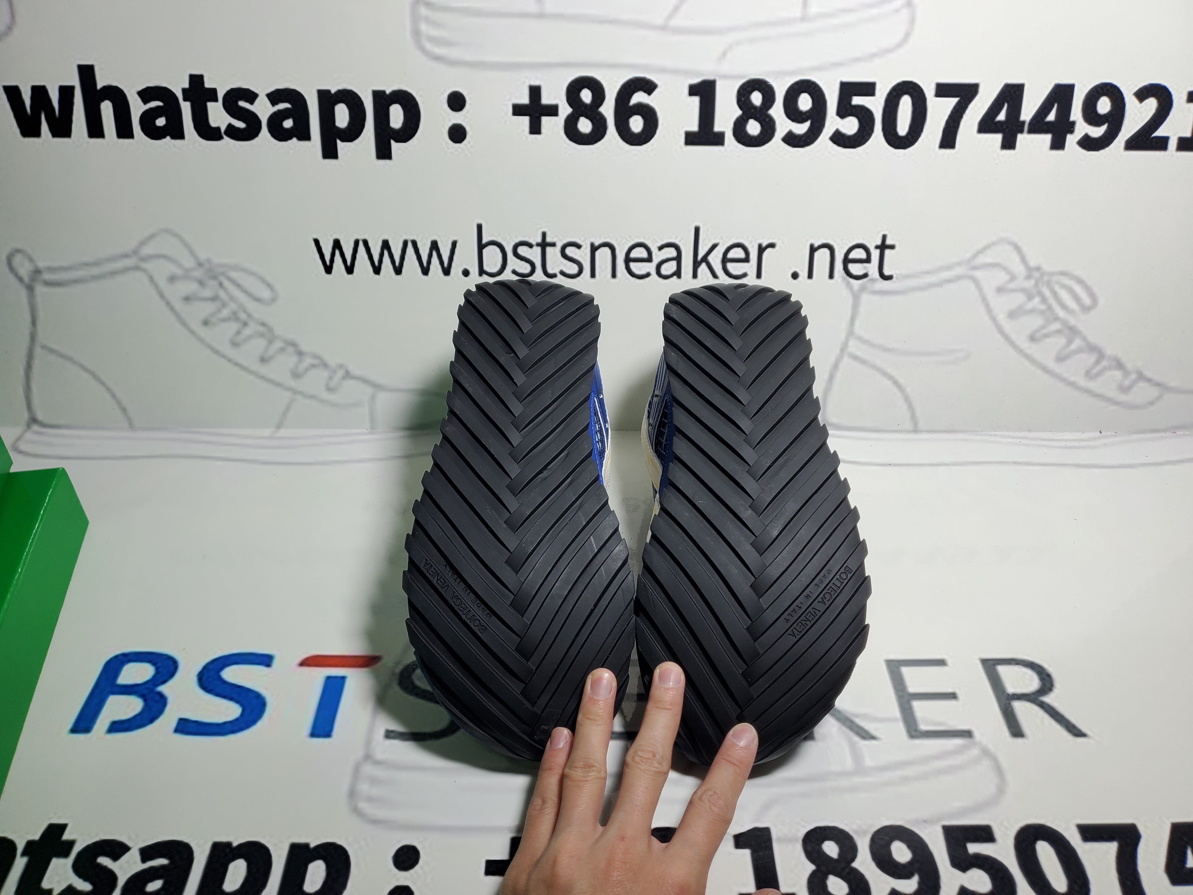 Bstsneaker-Bottega Veneta Orbit Dark Blue