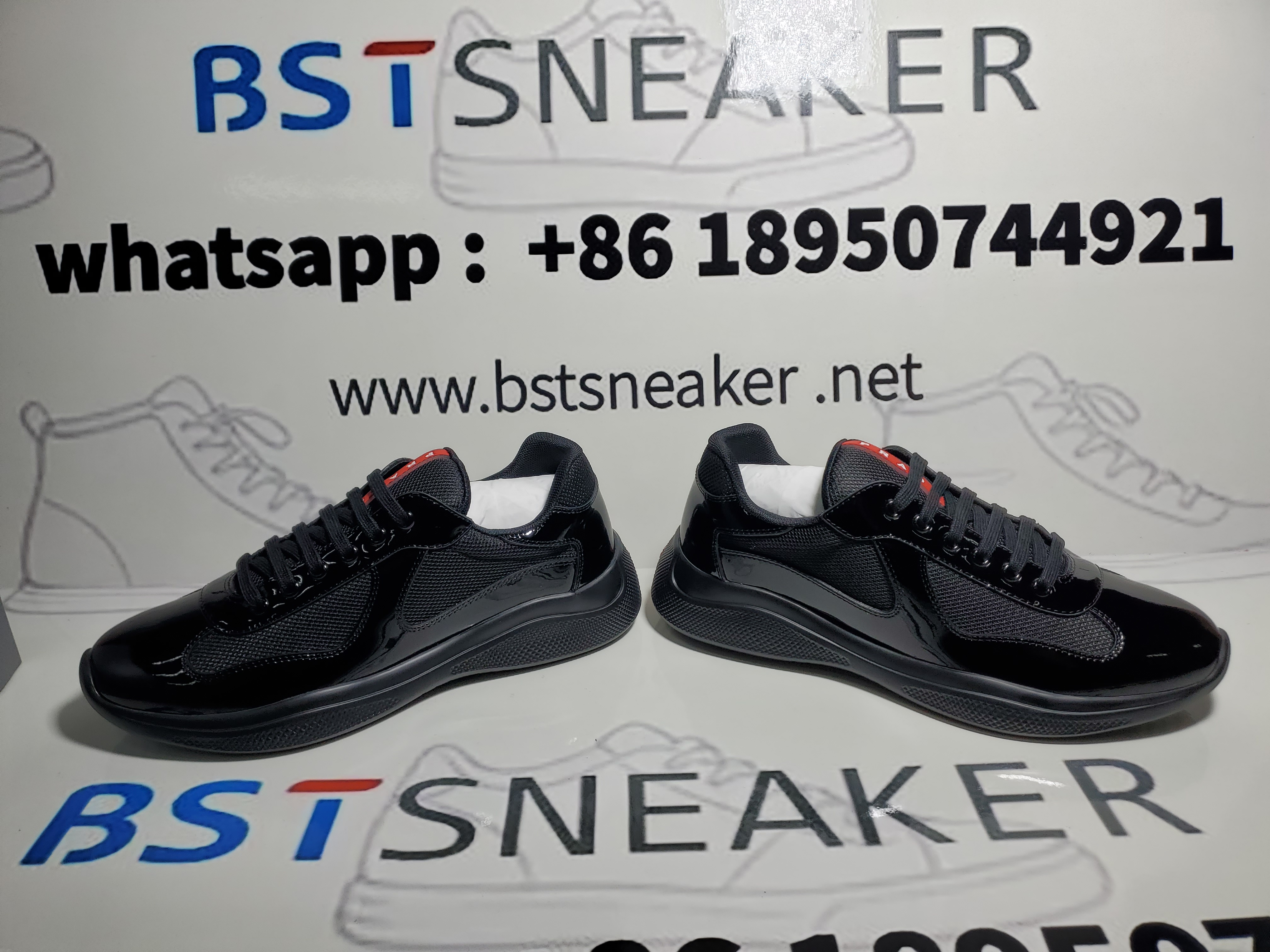 Bstsneaker-Prada America's Cup Black 4E3400_ASZ_F0002/4E3400_ASZ_F0002_F_G000