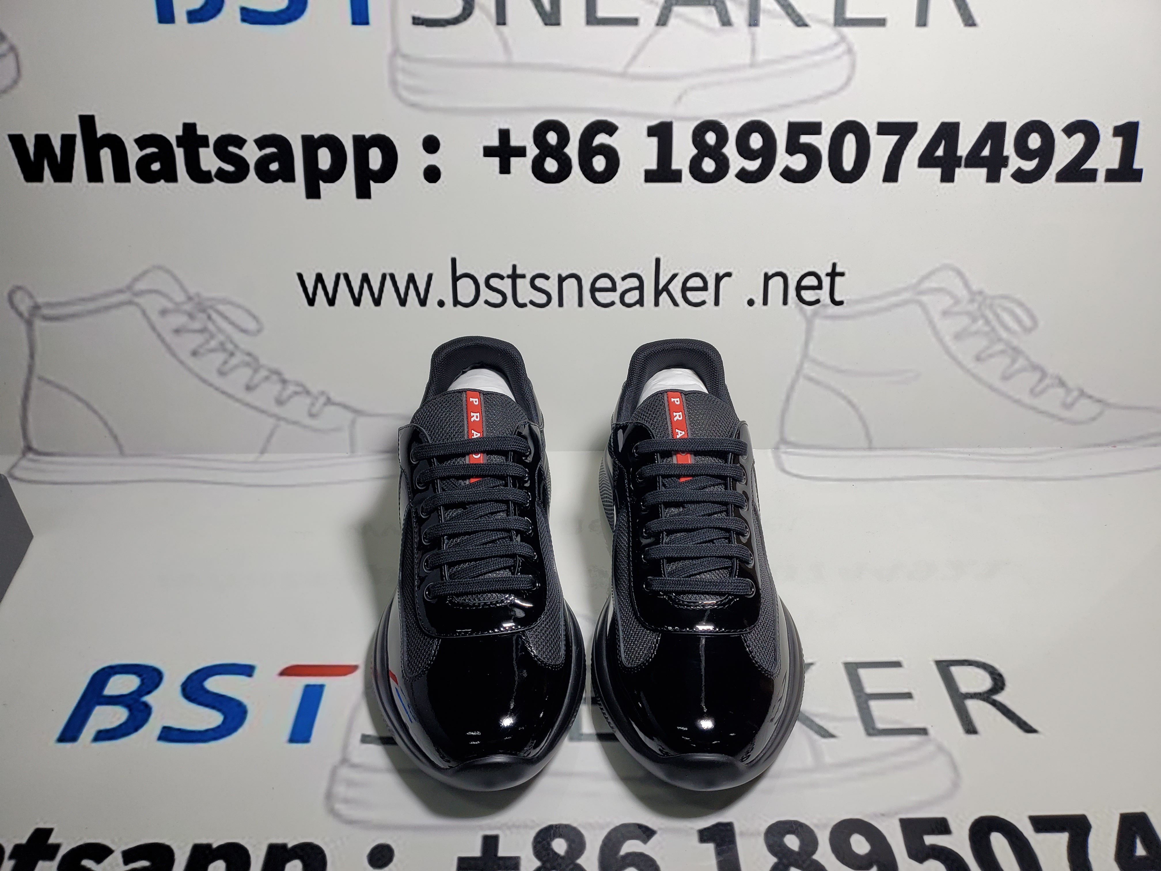 Bstsneaker-Prada America's Cup Black 4E3400_ASZ_F0002/4E3400_ASZ_F0002_F_G000