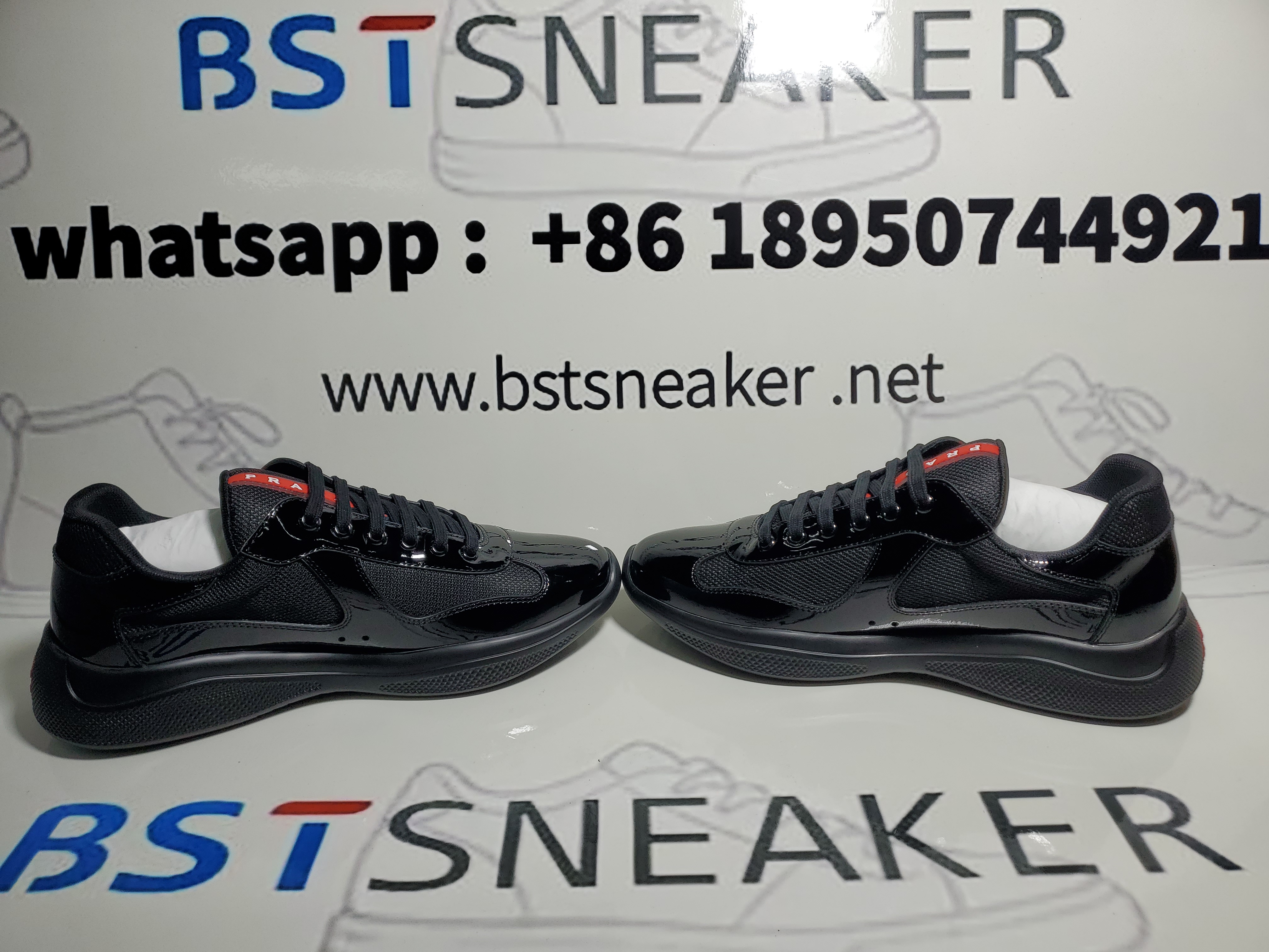 Bstsneaker-Prada America's Cup Black 4E3400_ASZ_F0002/4E3400_ASZ_F0002_F_G000