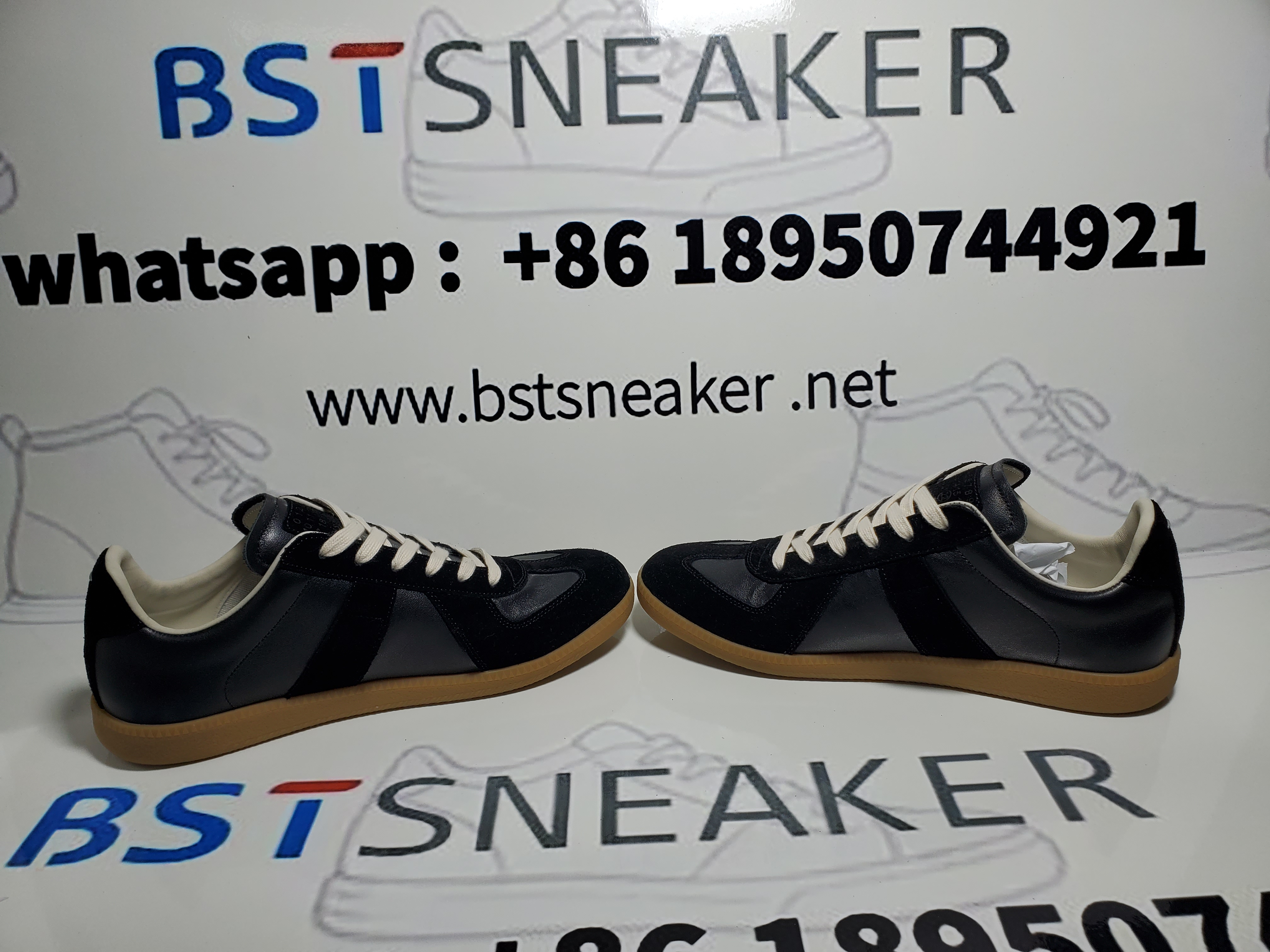 Bstsneaker-Maison Margiela Gats Black Sneaker
