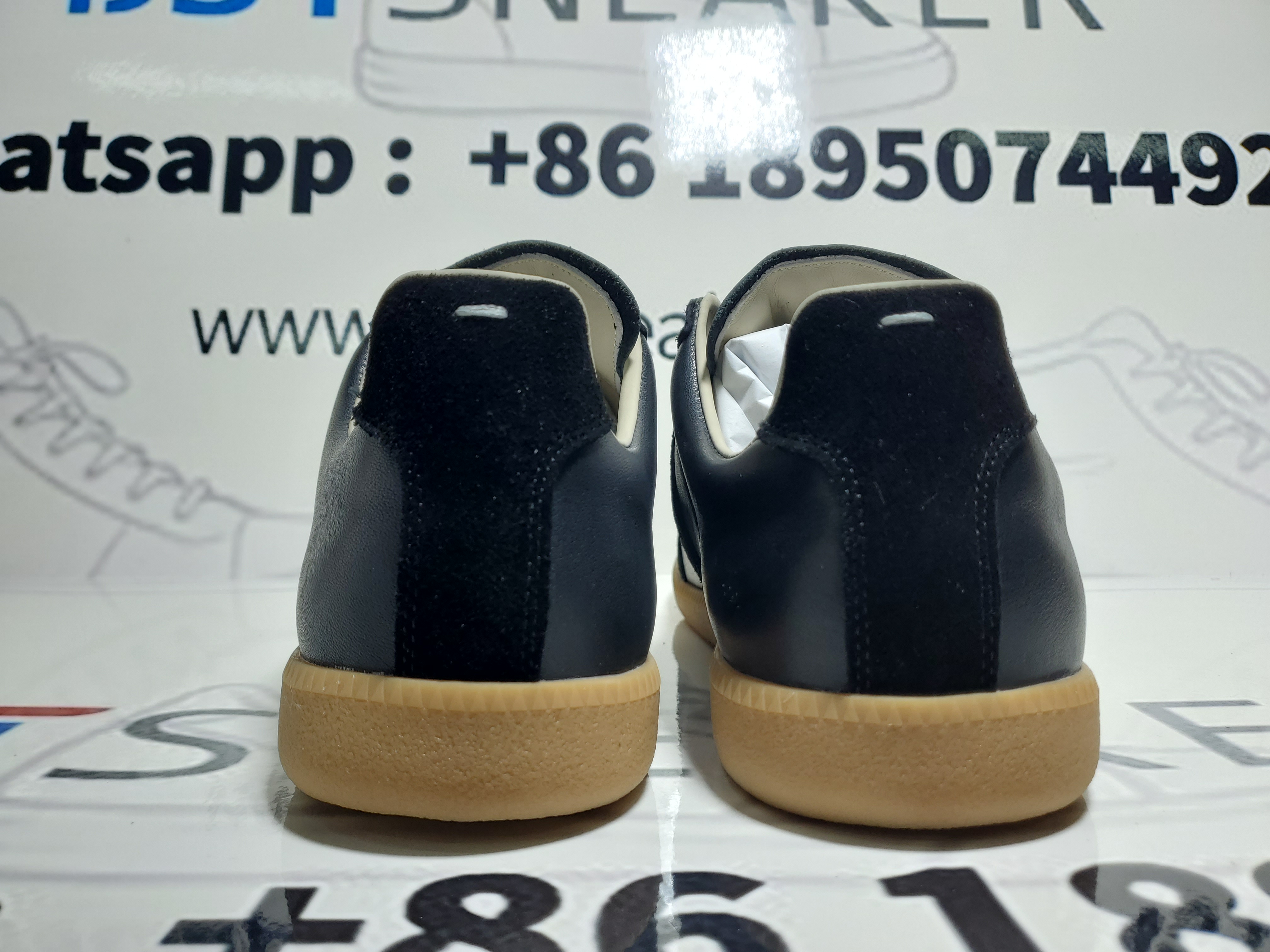 Bstsneaker-Maison Margiela Gats Black Sneaker
