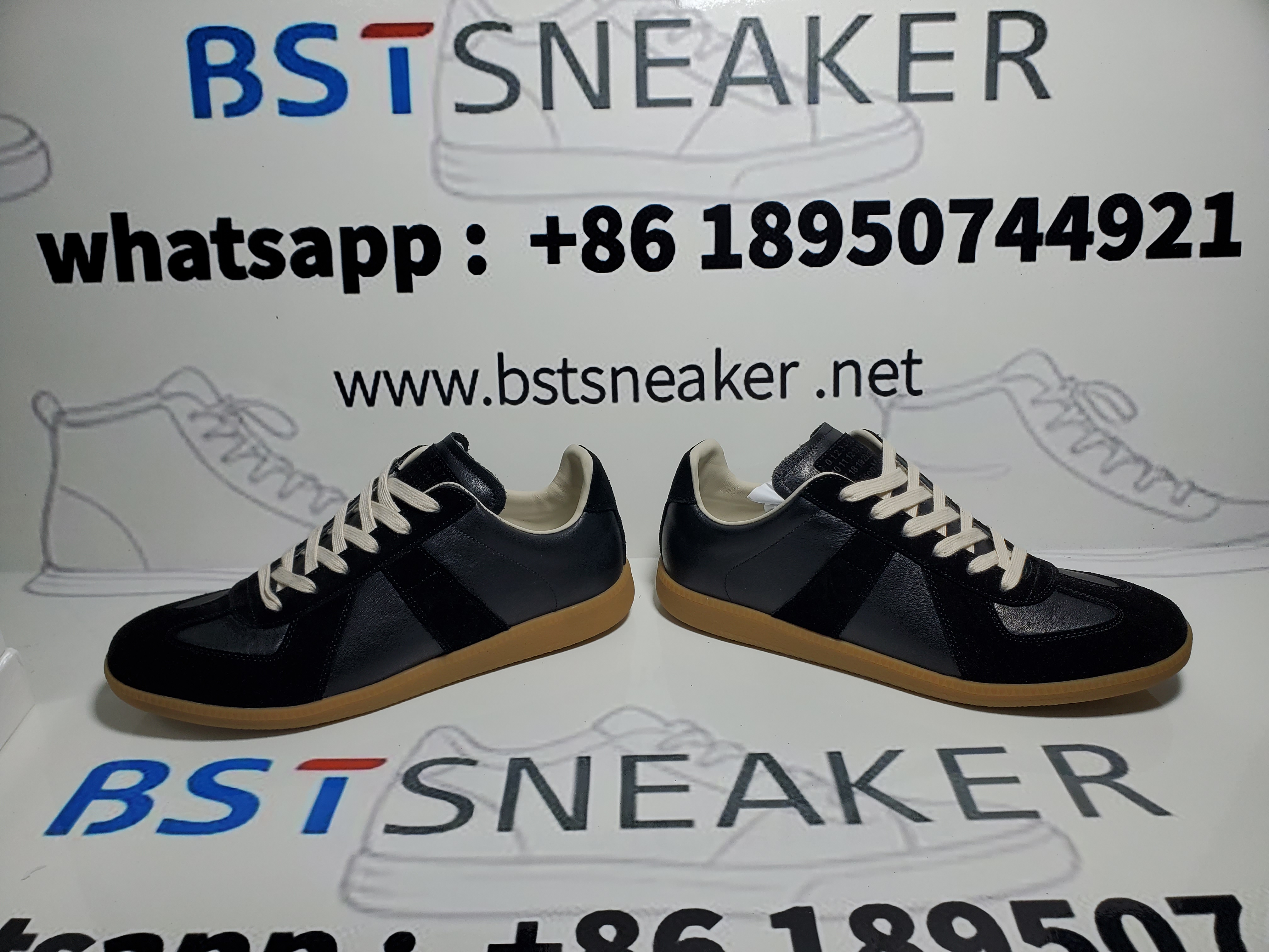 Bstsneaker-Maison Margiela Gats Black Sneaker