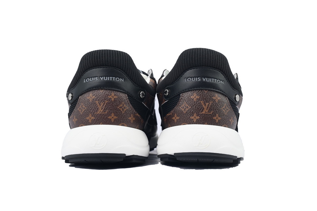 Bstsneaker-Louis Vuitton LV Olympia Sneaker Black Brown Monogram 1AHOFD