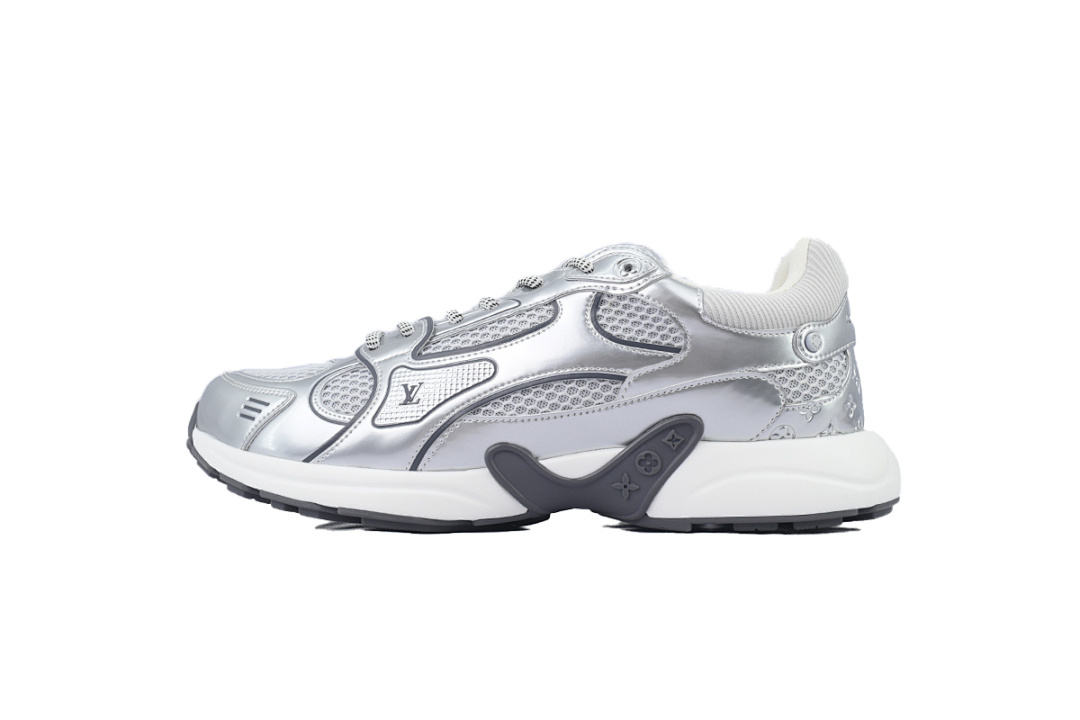 Bstsneaker-Louis Vuitton LV Olympia Sneaker Silver Black