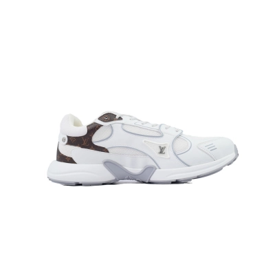 Bstsneaker-Louis Vuitton LV Olympia Sneaker White Brown Monogram 02