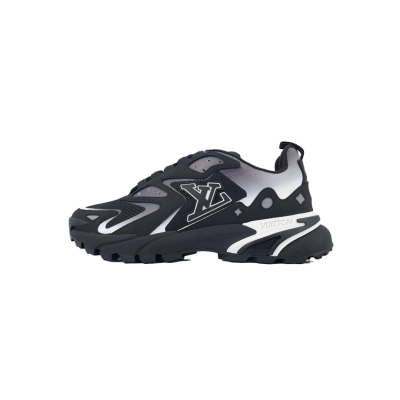 Bstsneaker-Louis Vuitton Runner Tatic Black White 1ACG7X 01