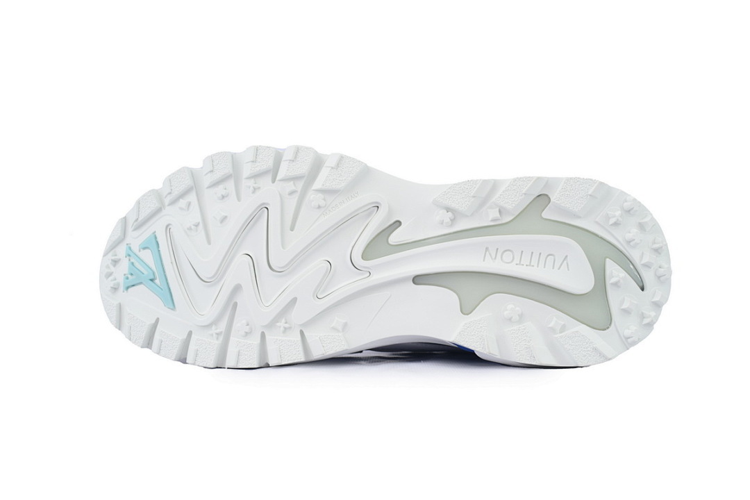 Bstsneaker-Louis Vuitton Runner Tatic White Blue