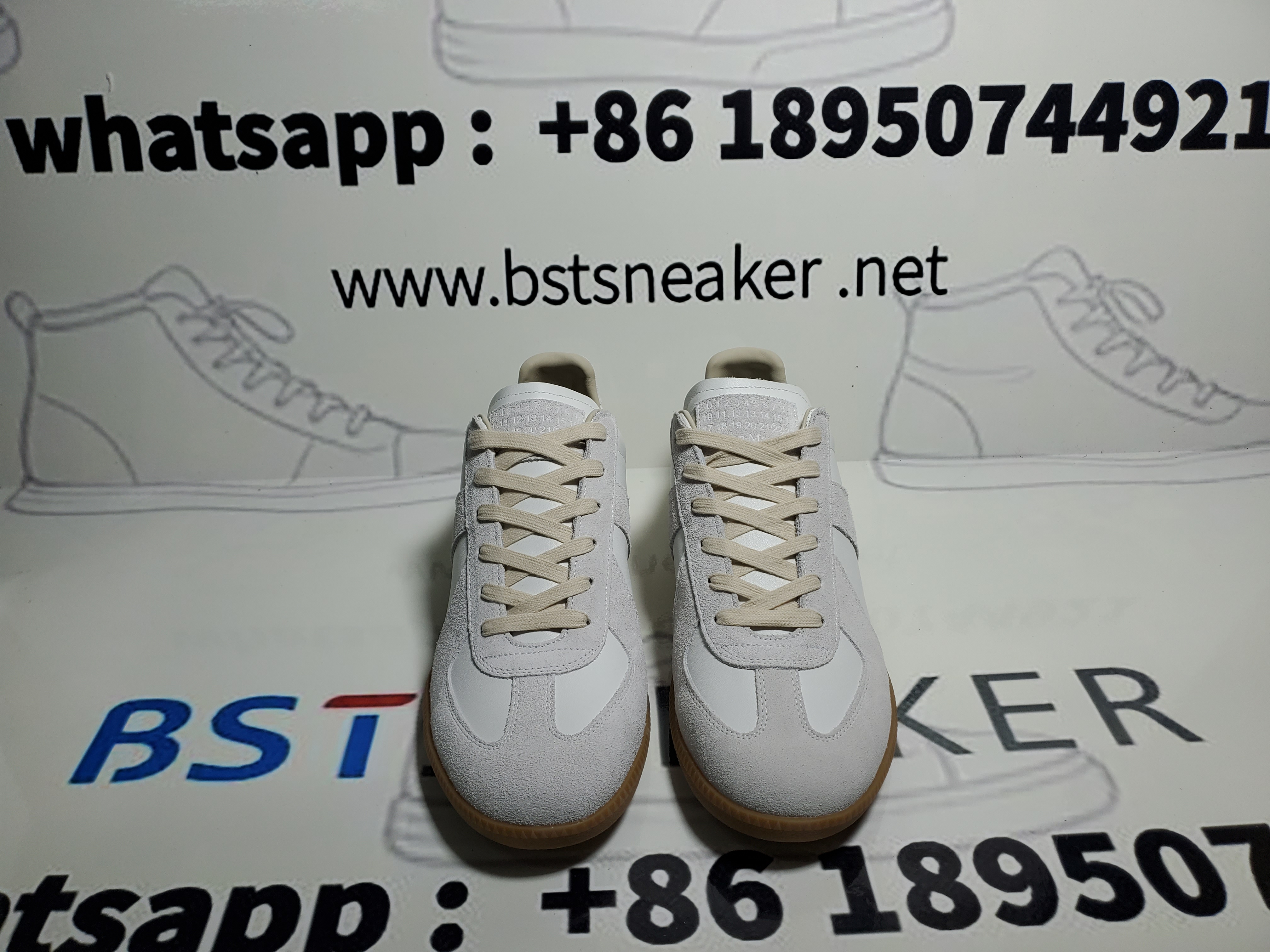 Bstsneaker-Maison Margiela Replica German Army Trainer (GATs)