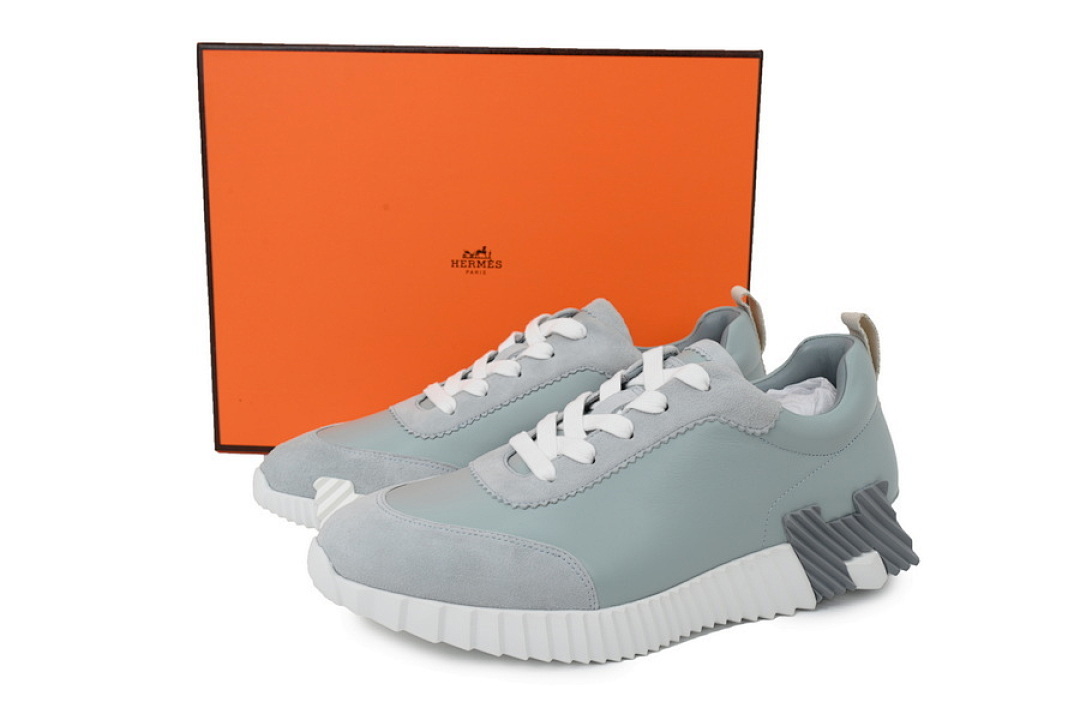Bstsneaker-Hermes Bouncing Sneaker Gris Nuage