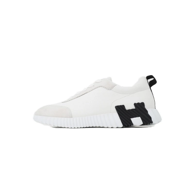 Bstsneaker-Hermes Bouncing Sneaker Blanc & Black Label 01