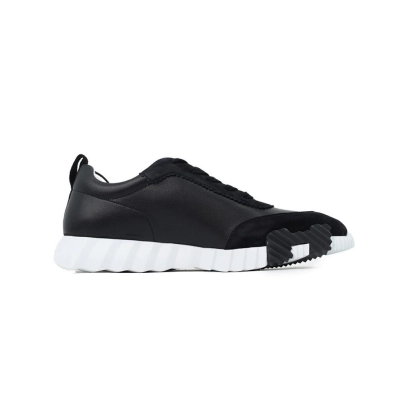 Bstsneaker-Hermes Bouncing Sneaker Noir Leather 02