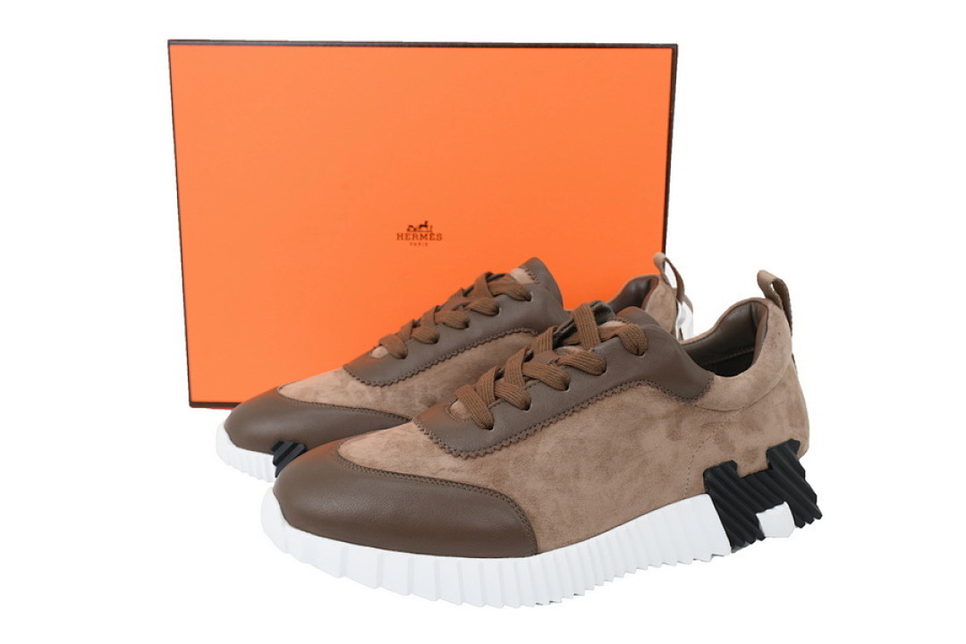 Bstsneaker-Hermes Bouncing Sneaker Brown suede