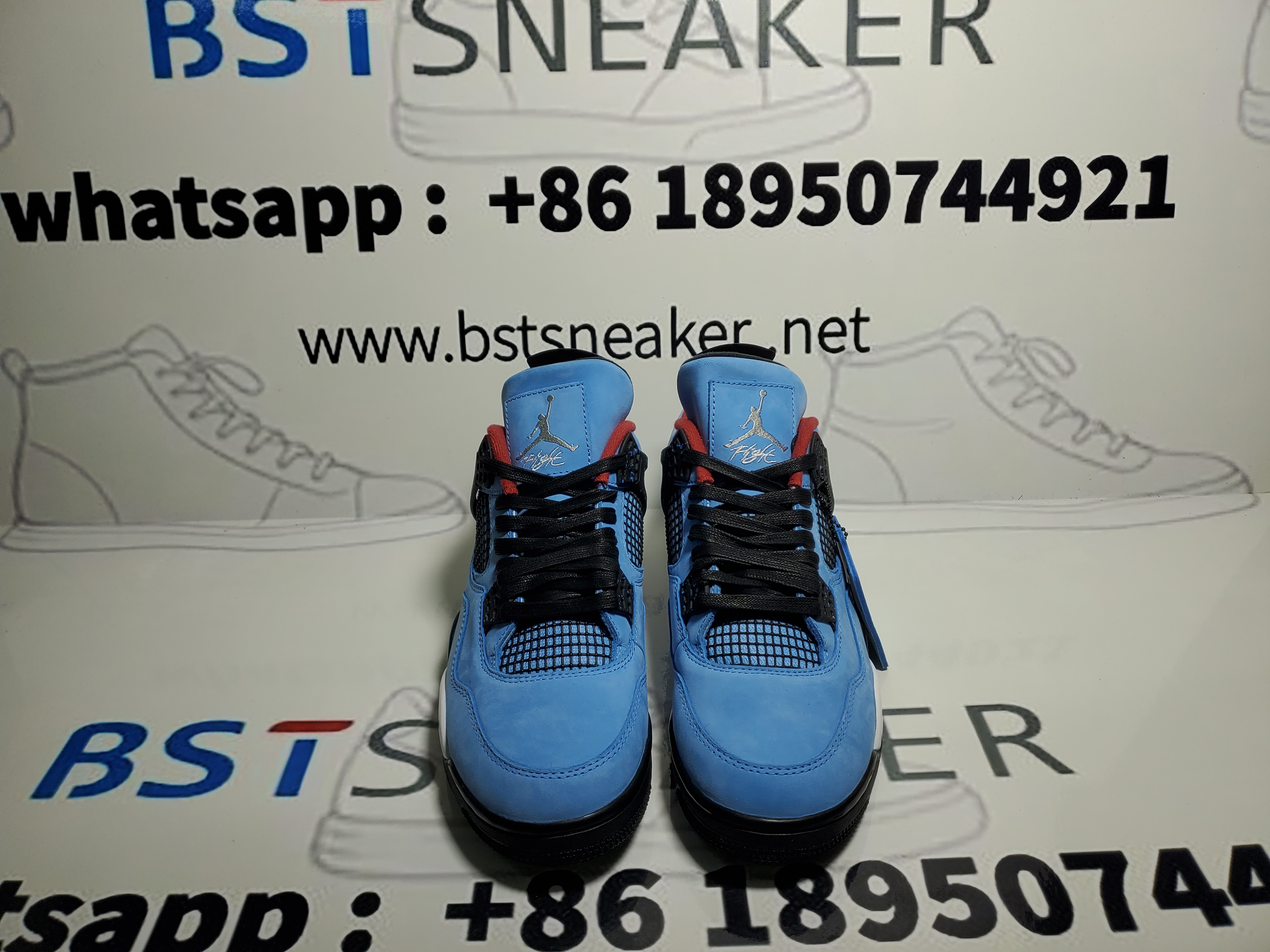 Bstsneaker-Air Jordan 4 Retro Travis Scott Cactus Jack 308497-406