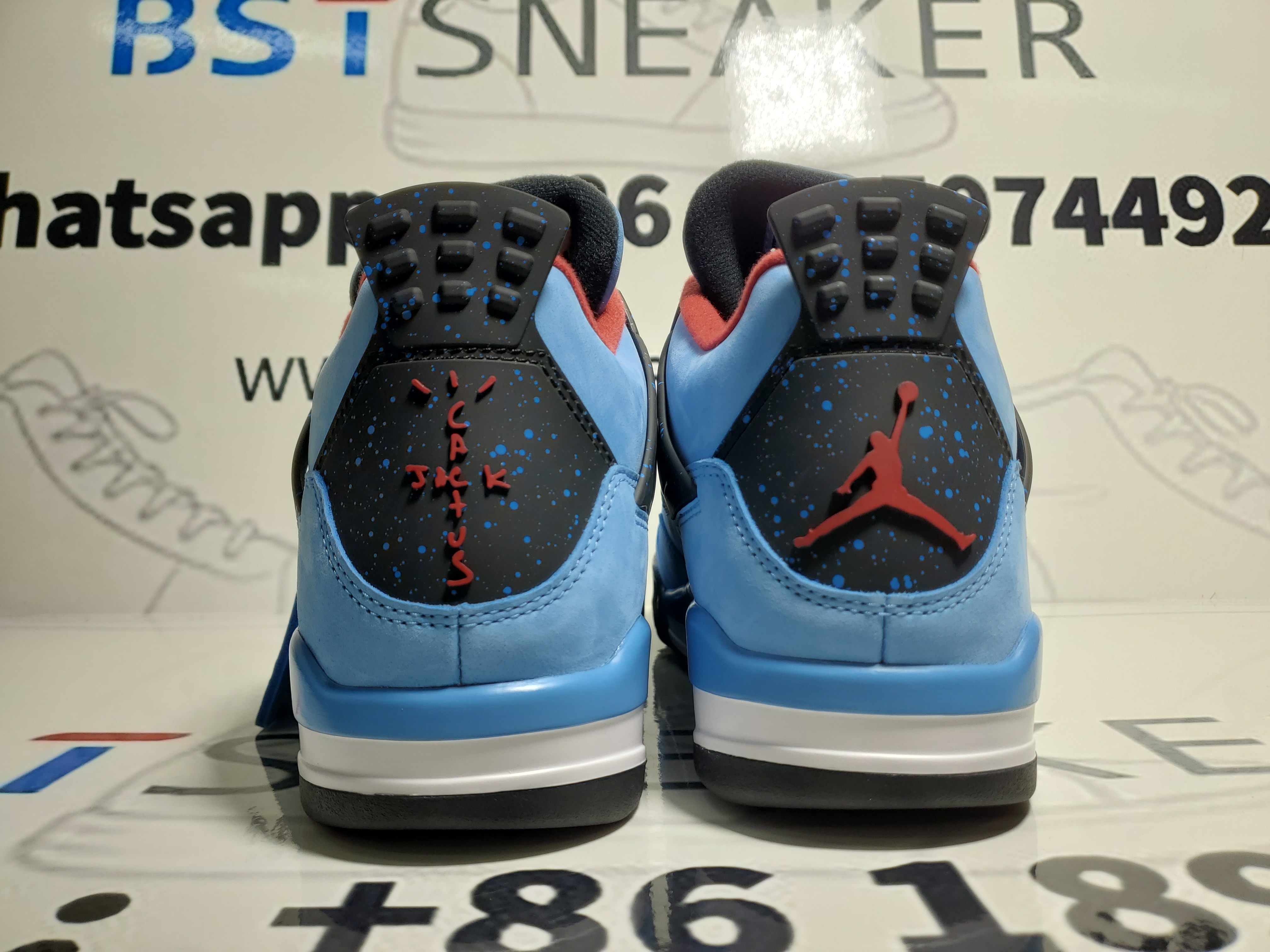 Bstsneaker-Air Jordan 4 Retro Travis Scott Cactus Jack 308497-406
