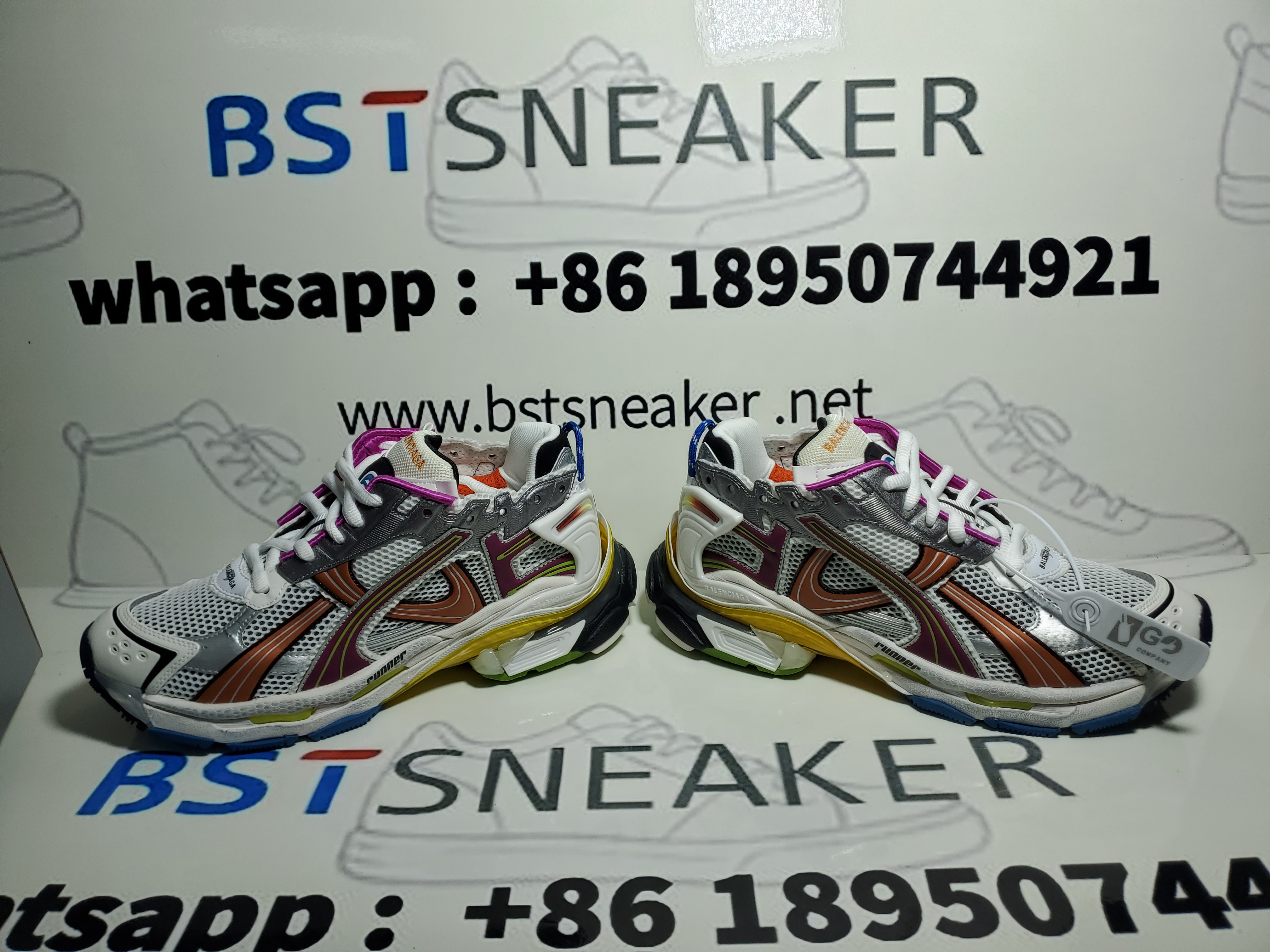 Bstsneaker-Balenciaga Runner Multicolor 772774W3RMU8123