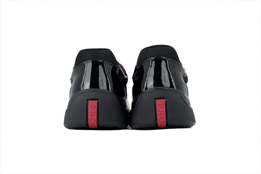 Bstsneaker-Prada America's Cup Black Red