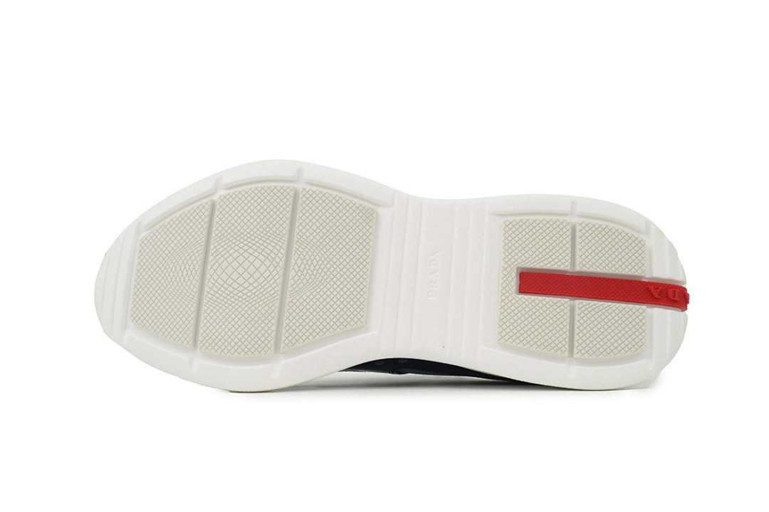 Bstsneaker-Prada America's Cup Patent Black And Silver 4E34006GWFOI89