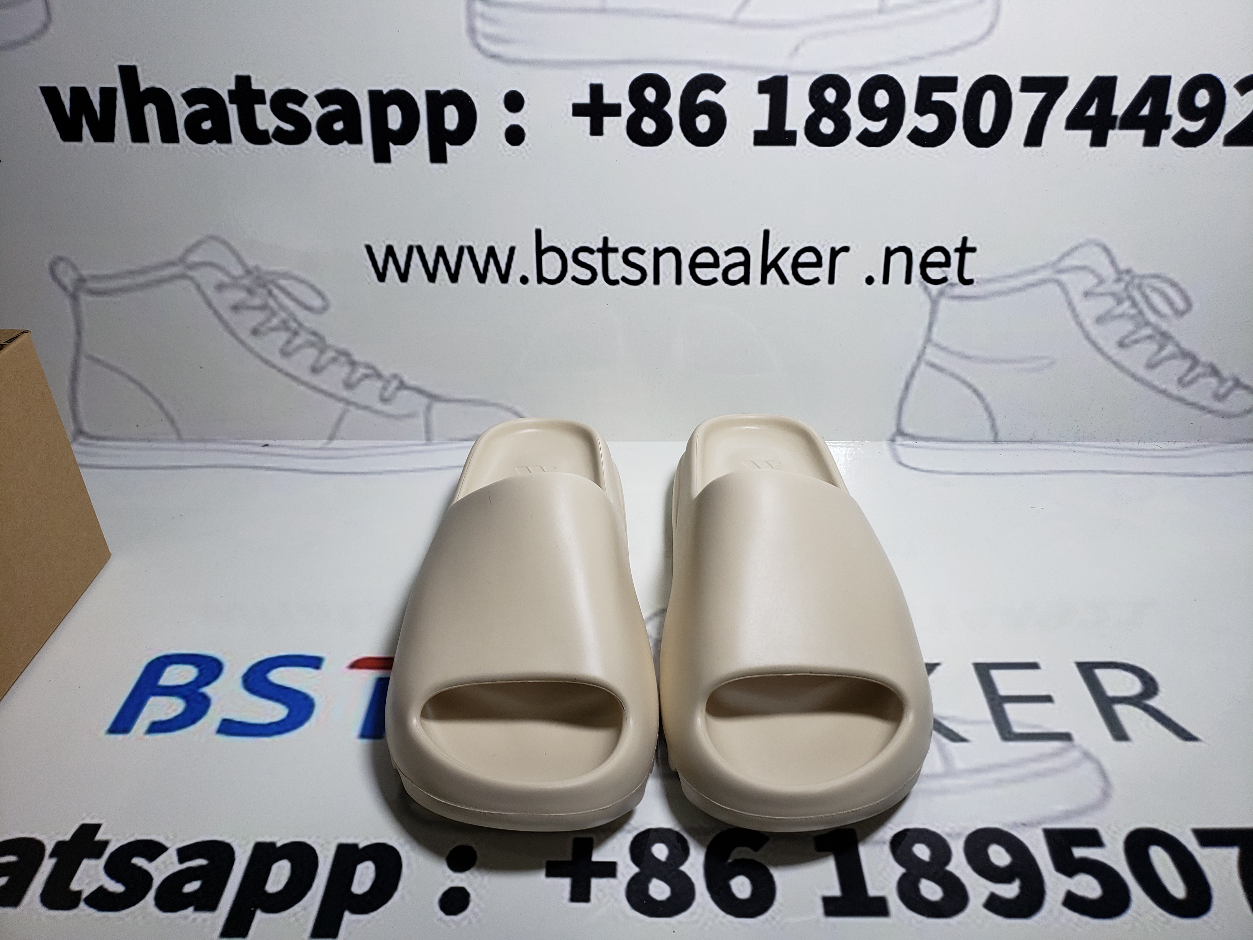 Bstsneaker-Adidas Yeezy Slide Bone FW6345