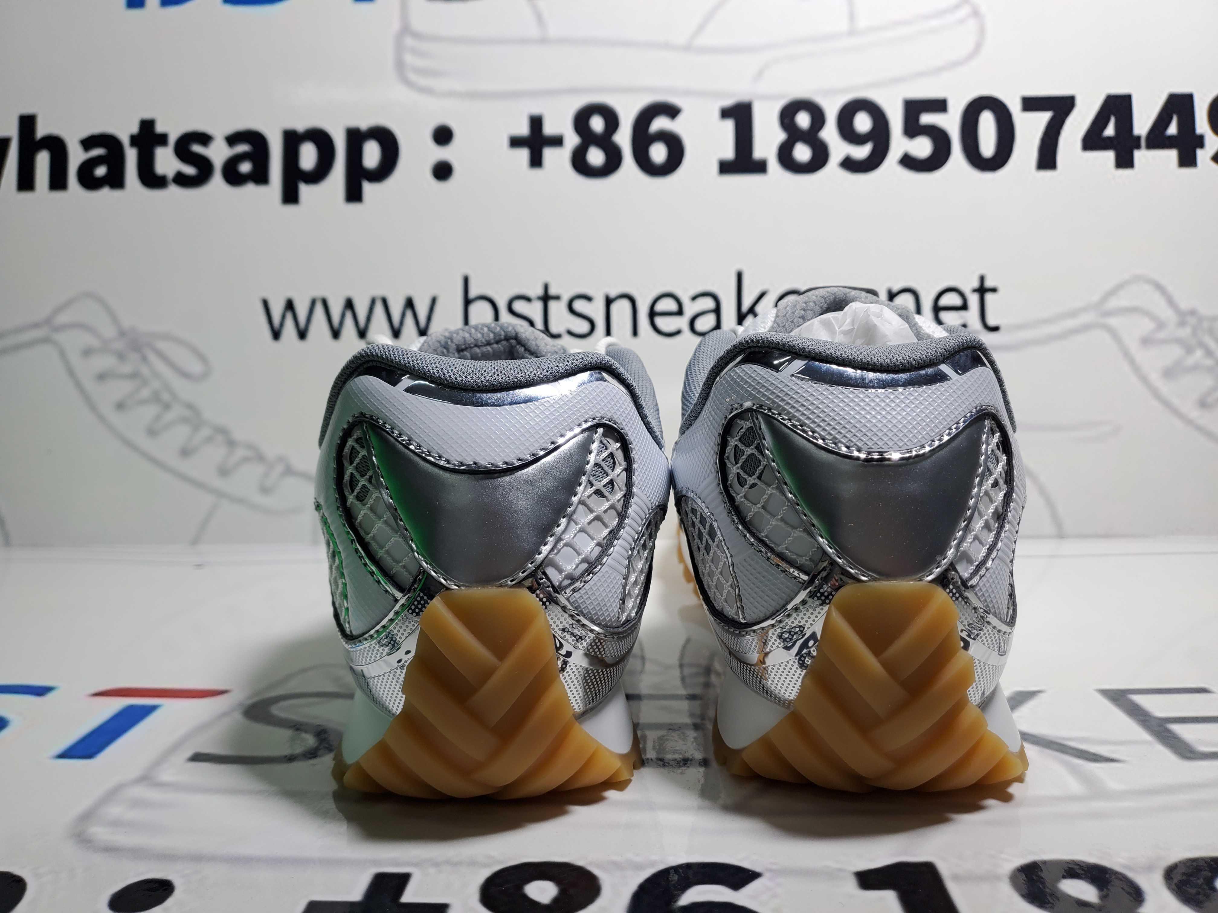 Bstsneaker-Bottega Veneta Orbit Silver