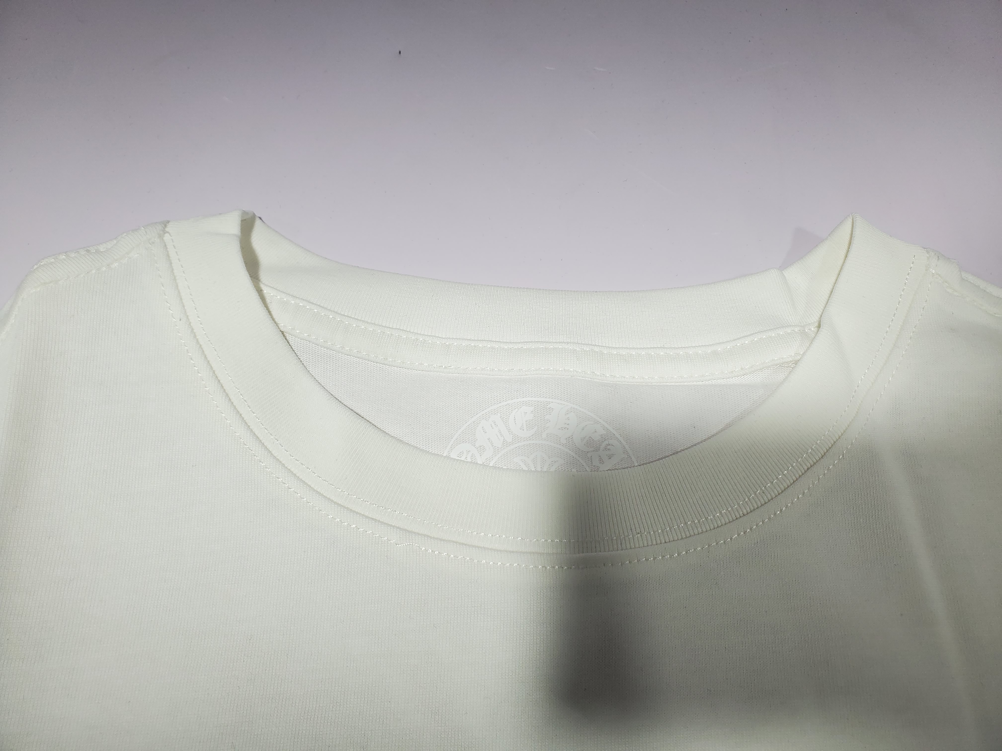 Bstsneaker-Chrome Hearts Multicolor Cross Logo L/S T-Shirt White 160