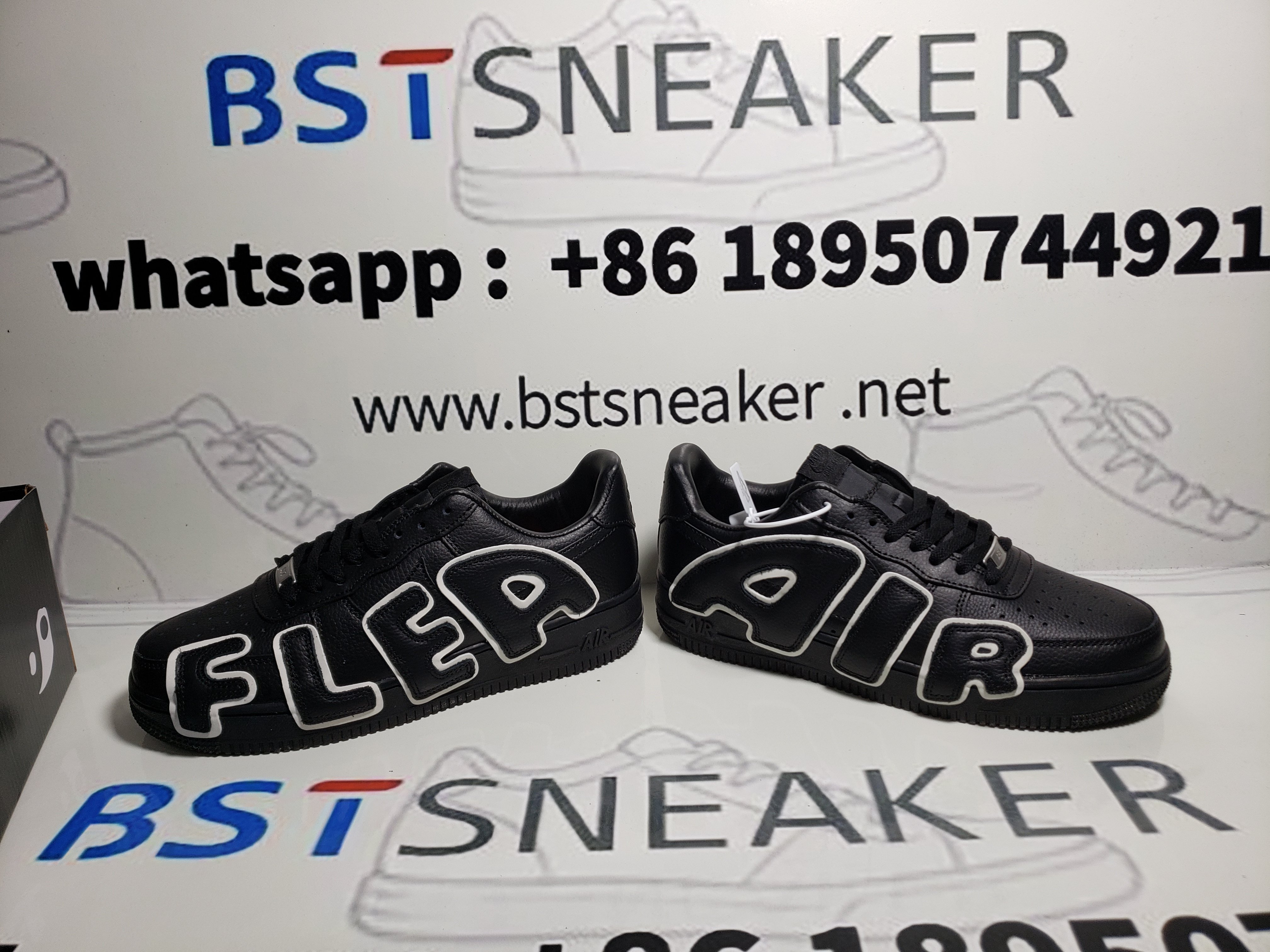 Bstsneaker-Nike Air Force 1 Low Cactus Plant Flea Market Black (2024) HJ8463-001