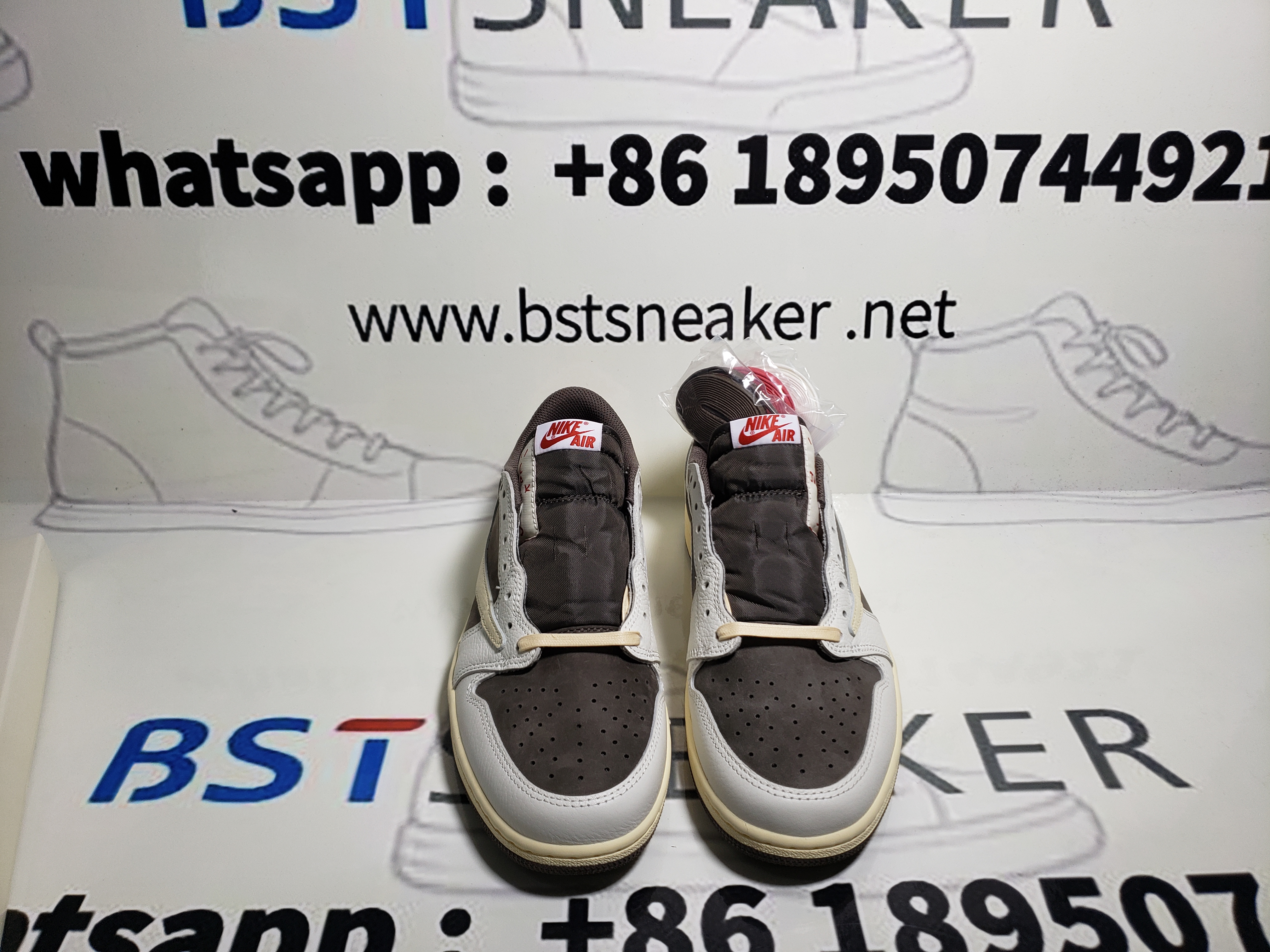 Bstsneaker-Travis Scott x Air Jordan 1 Low Reverse Mocha DM7866-162 