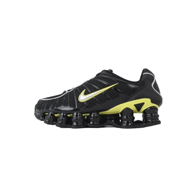 Bstsneaker-Nike Shox TL Black Dynamic Yellow Metallic Silver Wmns CN0151-002 01