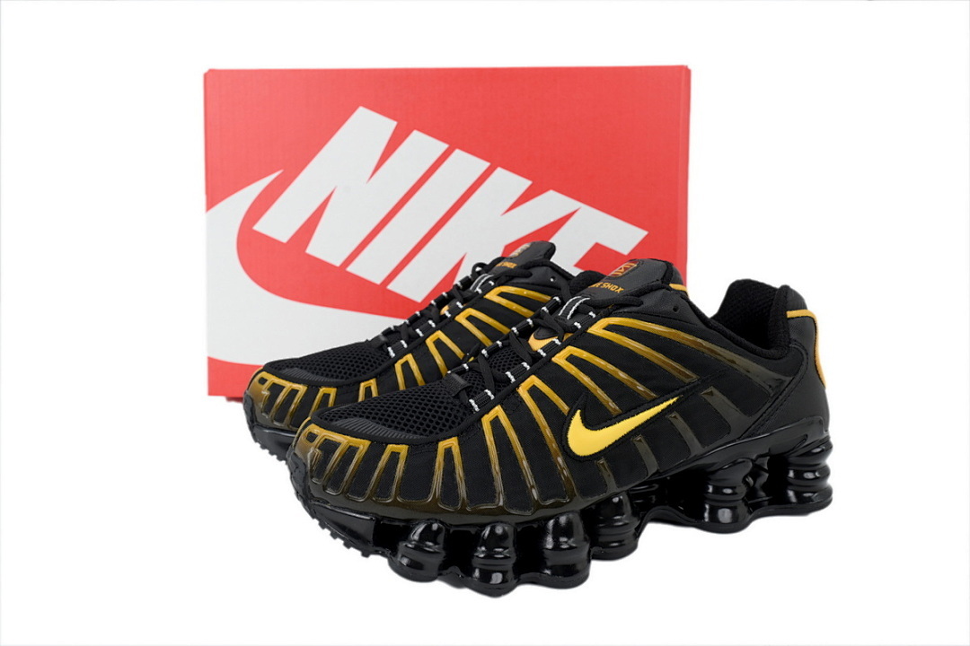 Bstsneaker-Nike Shox TL Black University Gold Wmns AV3595-013