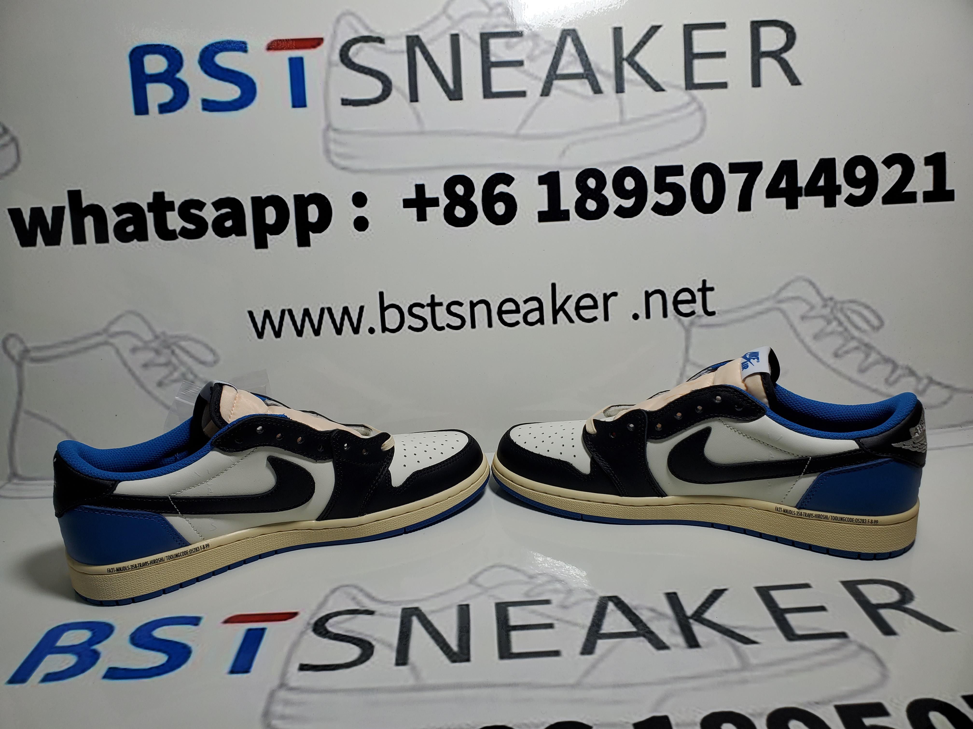 Bstsneaker- Air Jordan 1 x Fragment x Travis Scott DM7866-140 