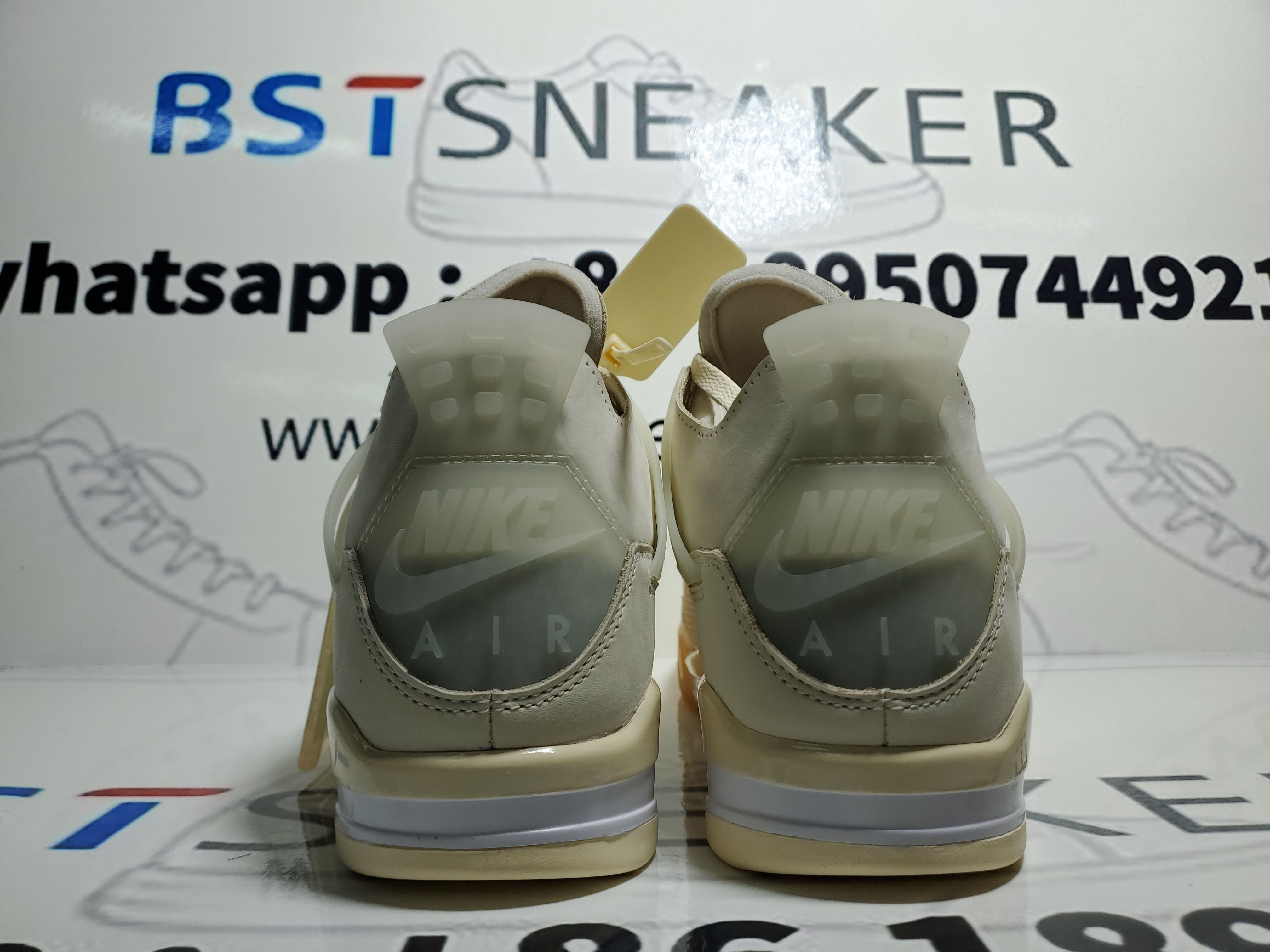 Bstsneaker-Nike Air Jordan 4 Retro Off-White Sail (W) CV9388-100 