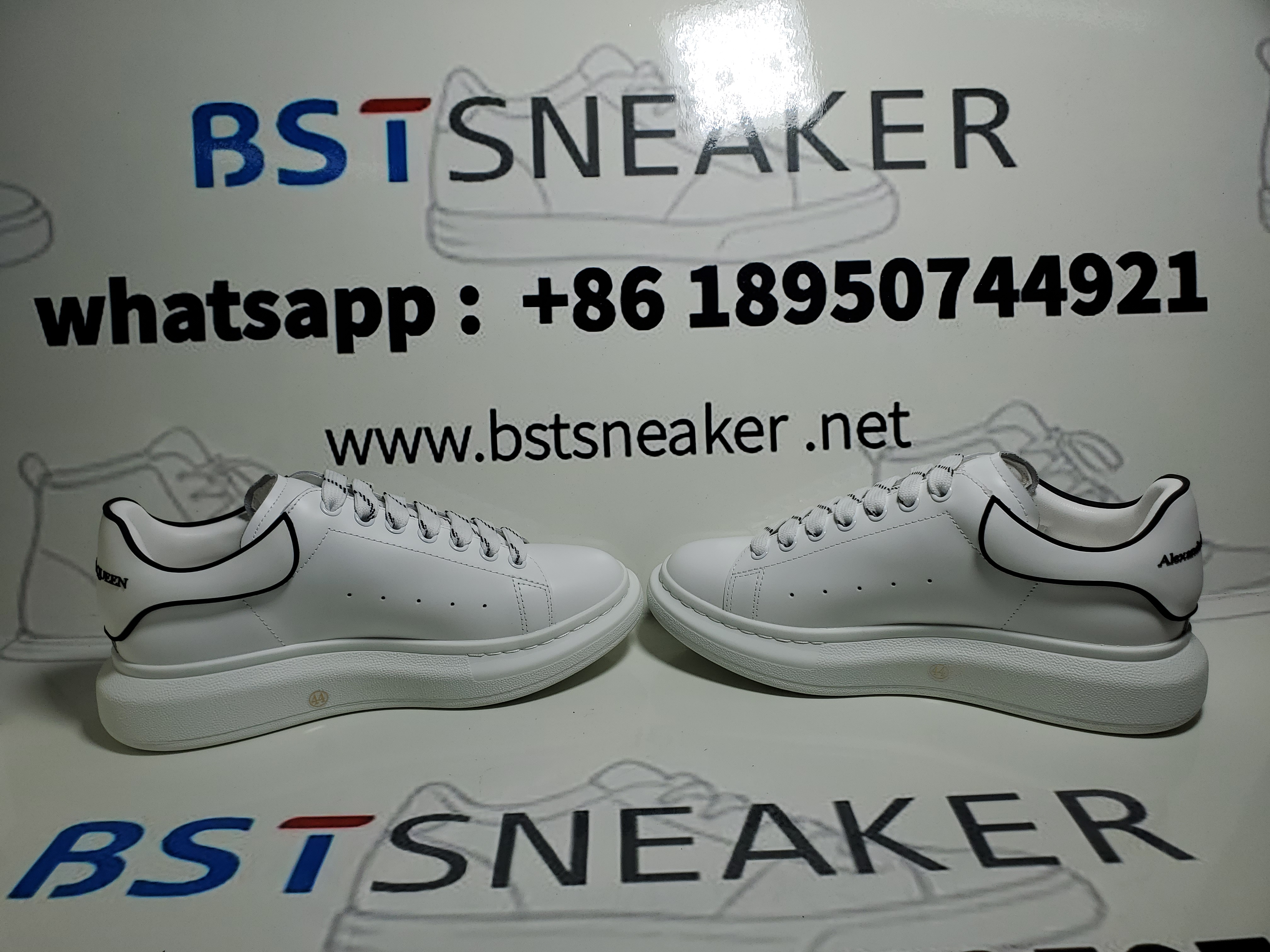 Bstsneaker-Alexander McQueen Sneake White Black