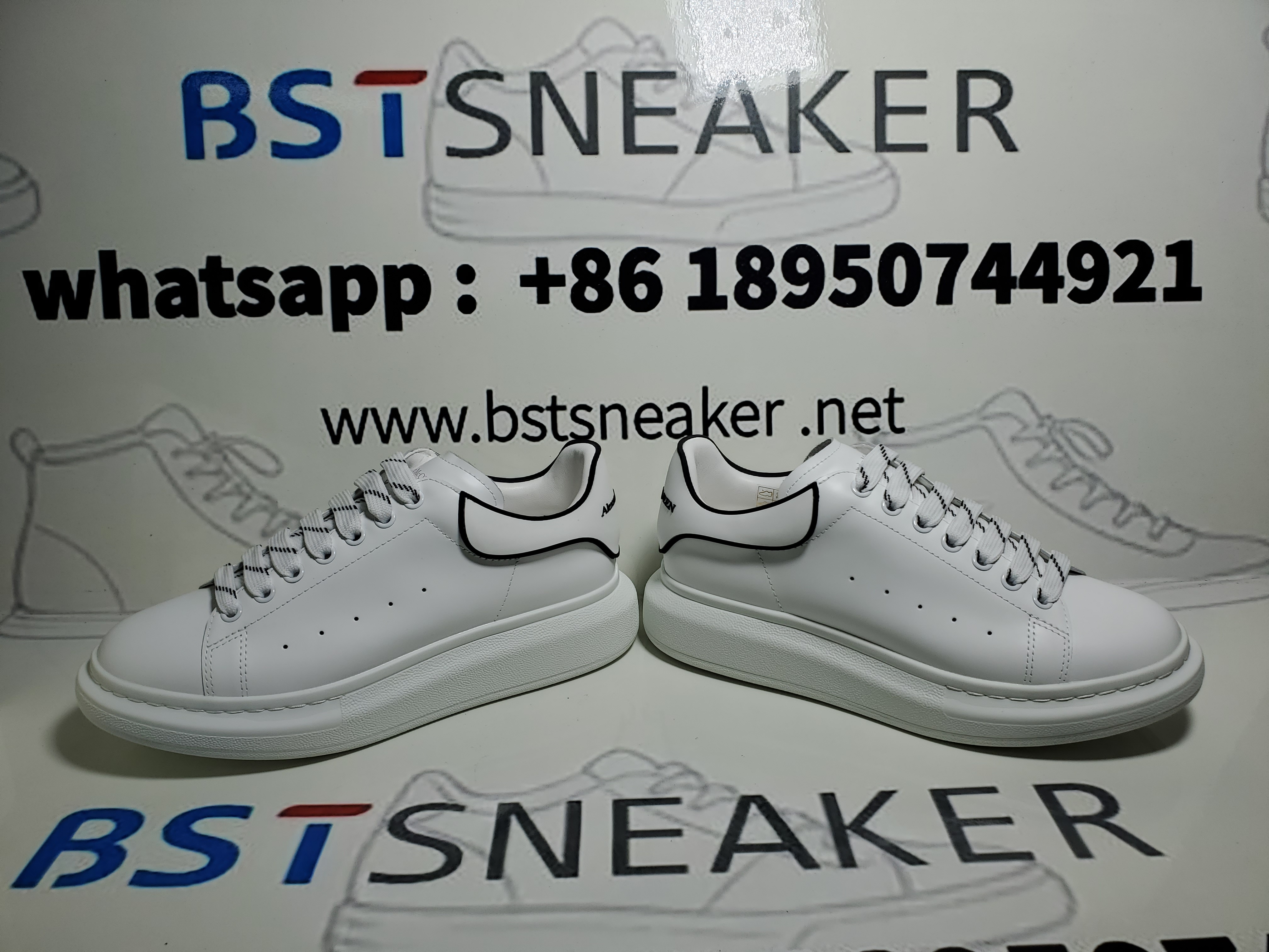 Bstsneaker-Alexander McQueen Sneake White Black