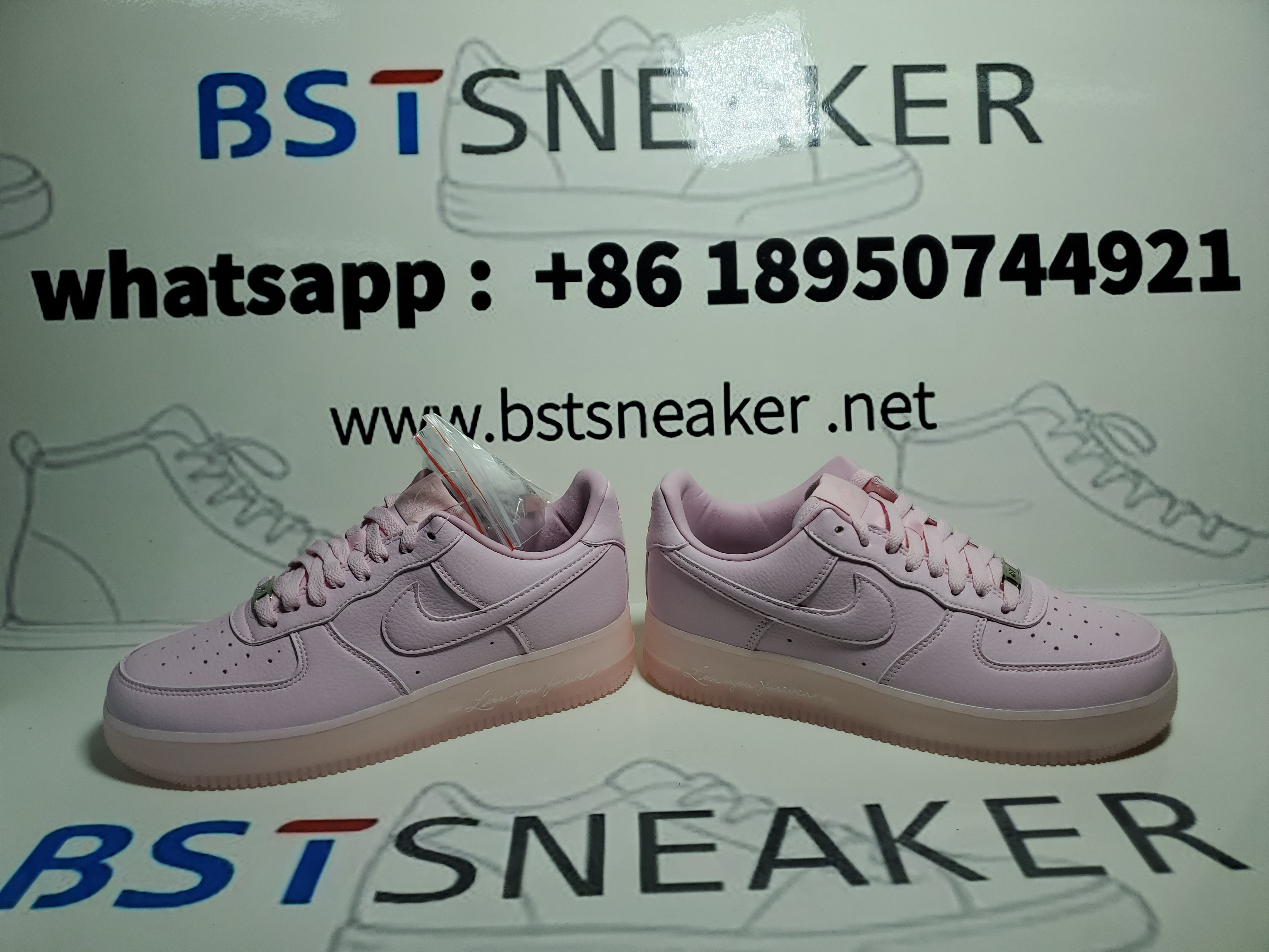 Bstsneaker-Nike Air Force 1 x NOCTA Low 'Certified Lover Boy - Pink Foam'  CZ8065-600