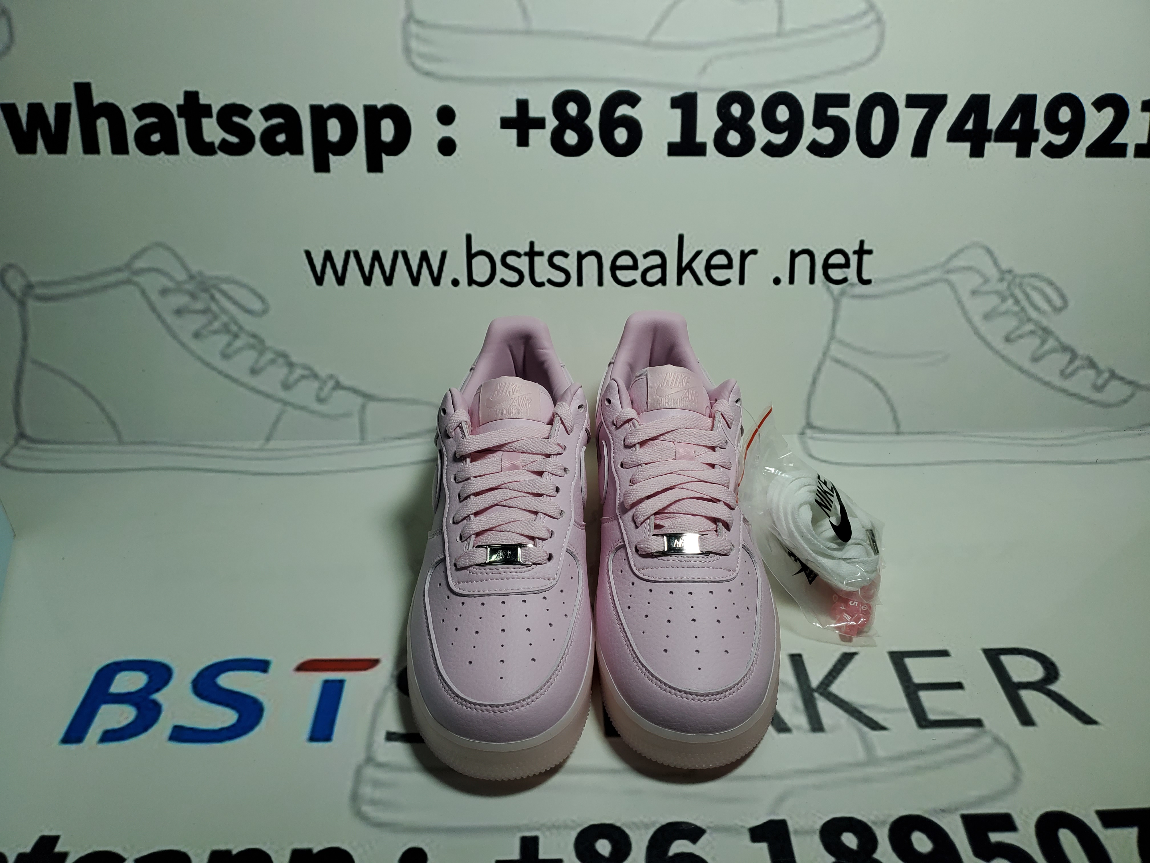 Bstsneaker-Nike Air Force 1 x NOCTA Low 'Certified Lover Boy - Pink Foam'  CZ8065-600