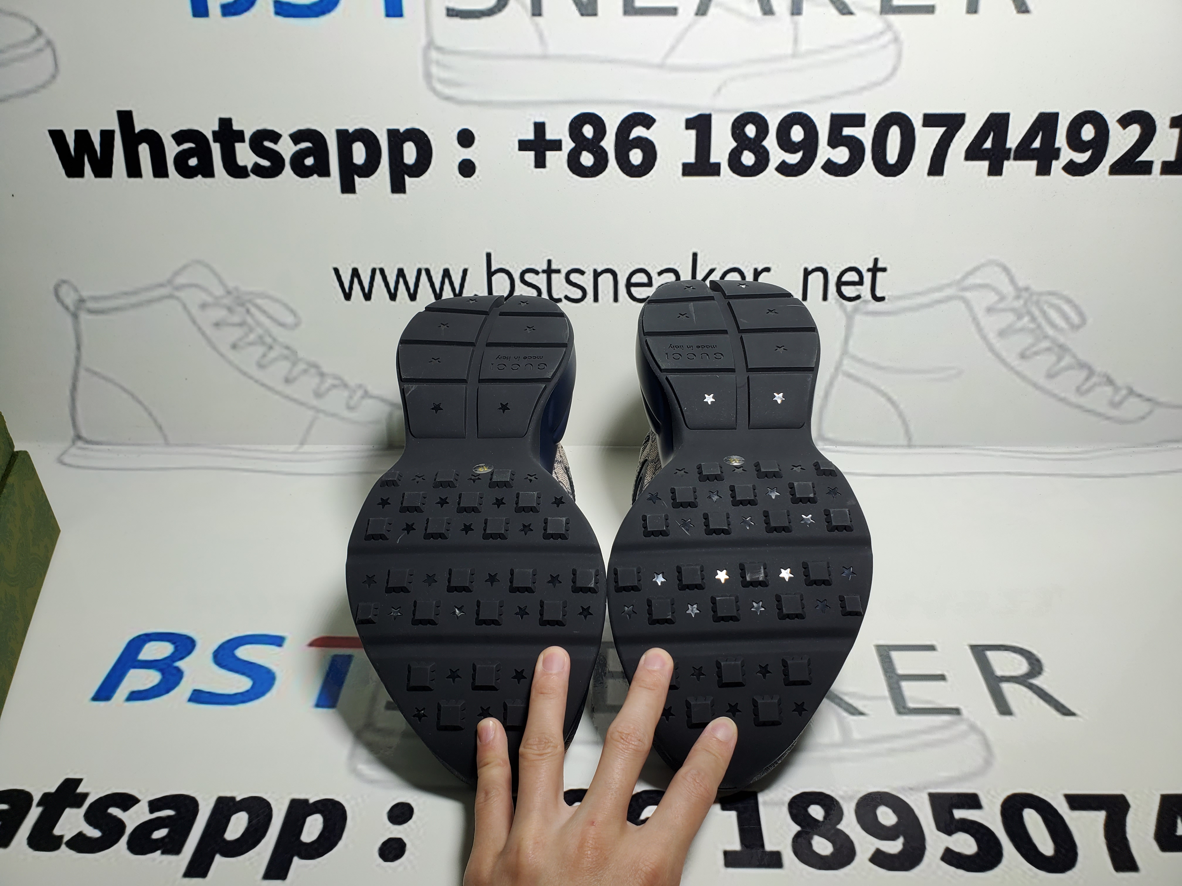 Bstsneaker-Gucci Rhyton Leather-Trimmed Monogrammed Supreme Coated-Canvas Sneakers