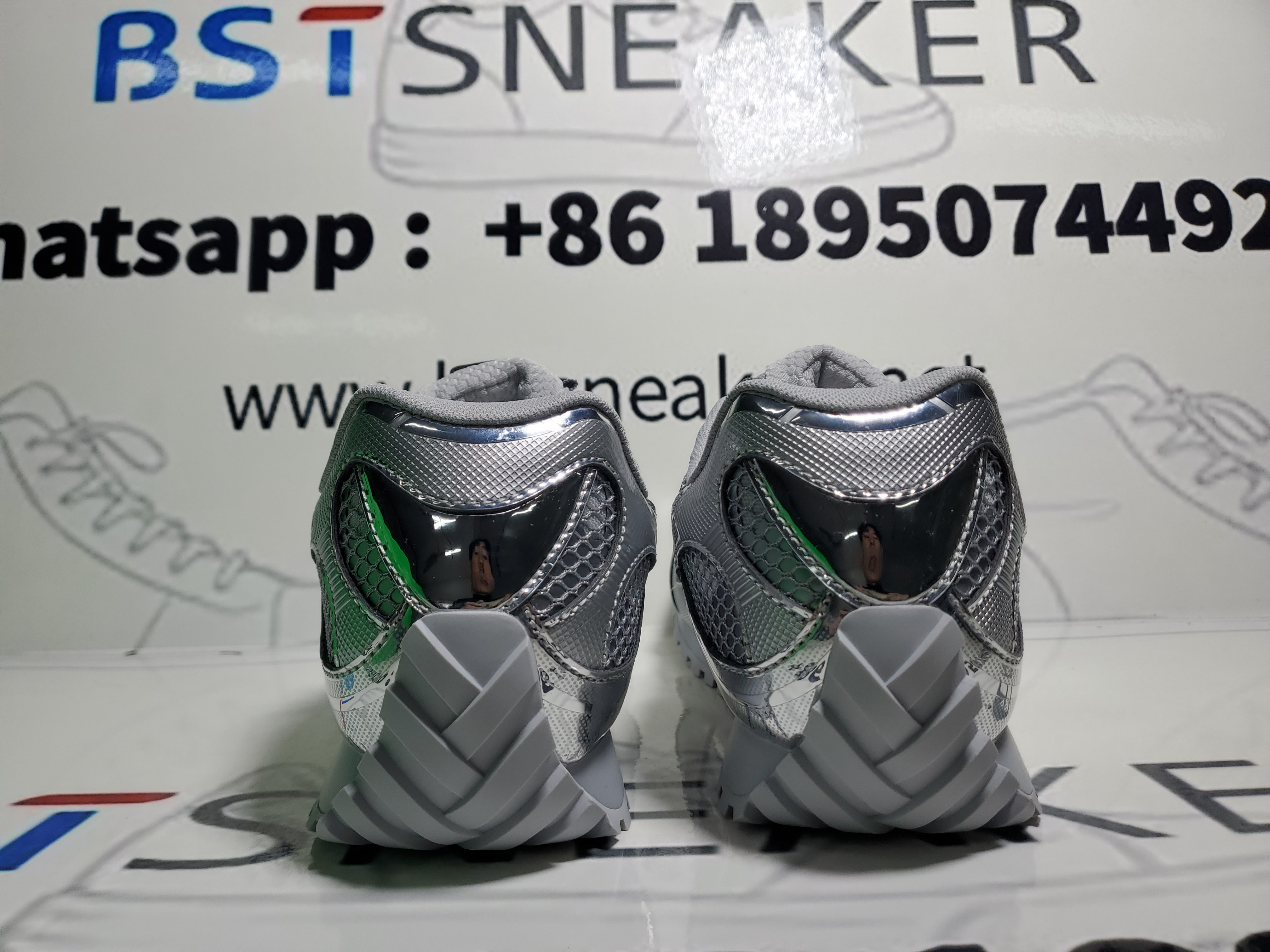 Bstsneaker-Bottega Veneta Orbit Silvery