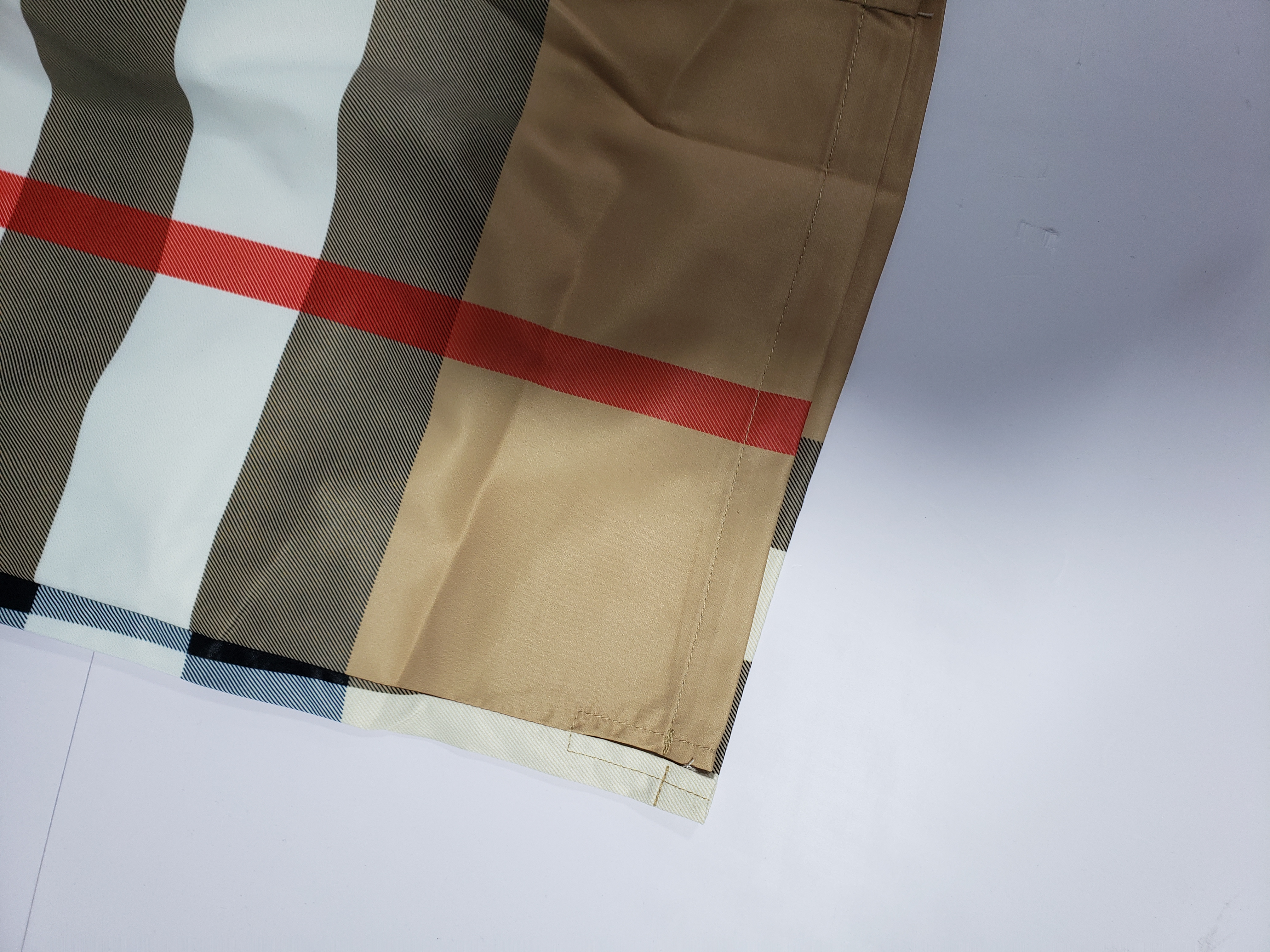 Bstsneaker-Burberry Check Drawcord Swim Shorts Archive Beige 140