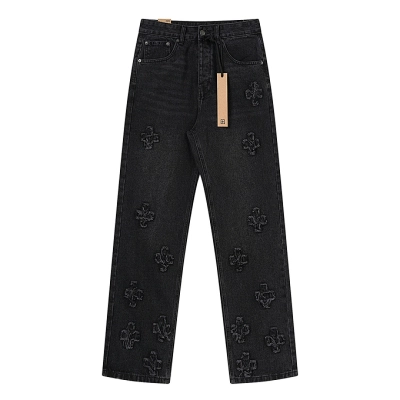 Bstsneaker-Ksubi Anti K Mid Rise Straight Leg Jeans 'Kraftwork Black' KS9028 200 01