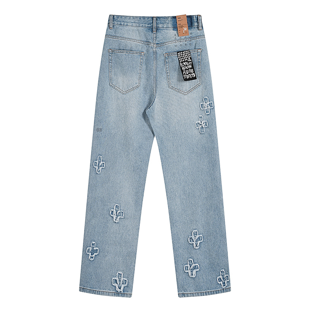 Bstsneaker-Ksubi Maxx Kraftwerk Patched Denim Jean KS9027 200