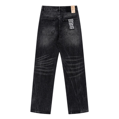 Bstsneaker-Ksubi Classic Washed Black Straight Leg Jeans KS9026 200 02