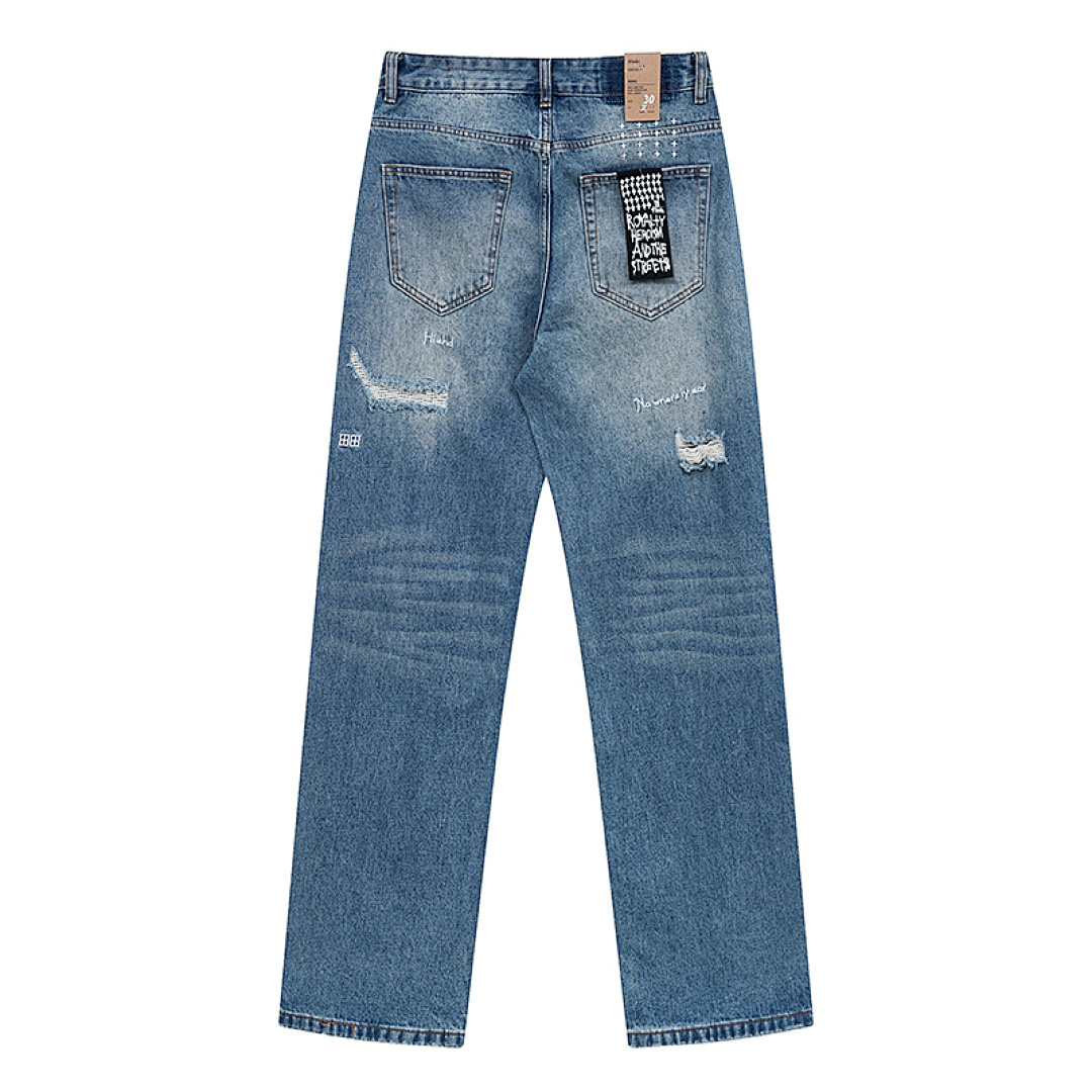 Bstsneaker-Ksubi Anti K Ekstatik Straight Leg Jeans KS9031 200