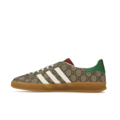 Bstsneaker-Adidas x Gucci Gazelle Beige GG Monogram IE2262/715222 FAAR3 9751 01