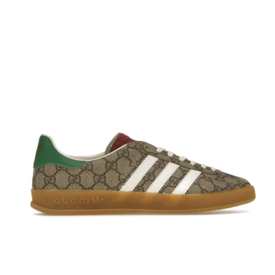 Bstsneaker-Adidas x Gucci Gazelle Beige GG Monogram IE2262/715222 FAAR3 9751 02