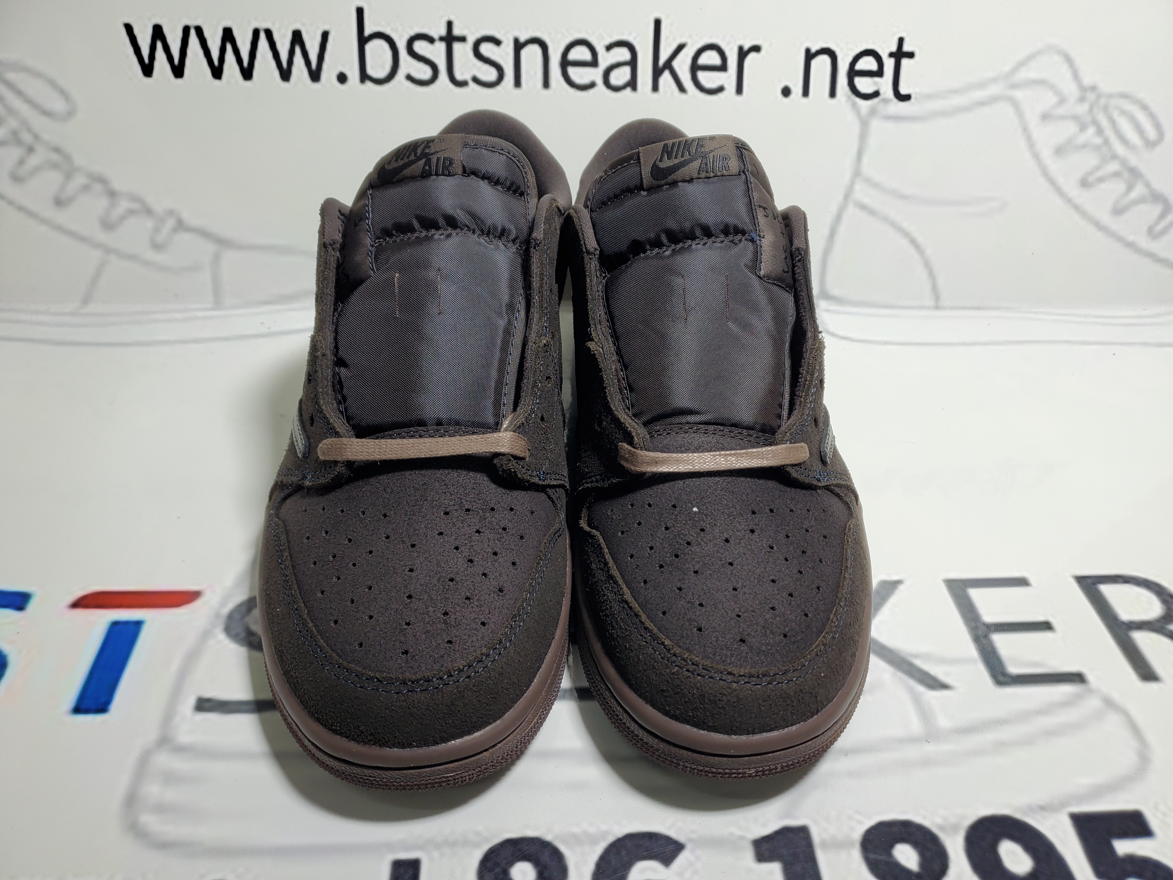 Bstsneaker-Air Jordan 1 Low OG SP Velvet Brown x Travis Scott DM7866-202 
