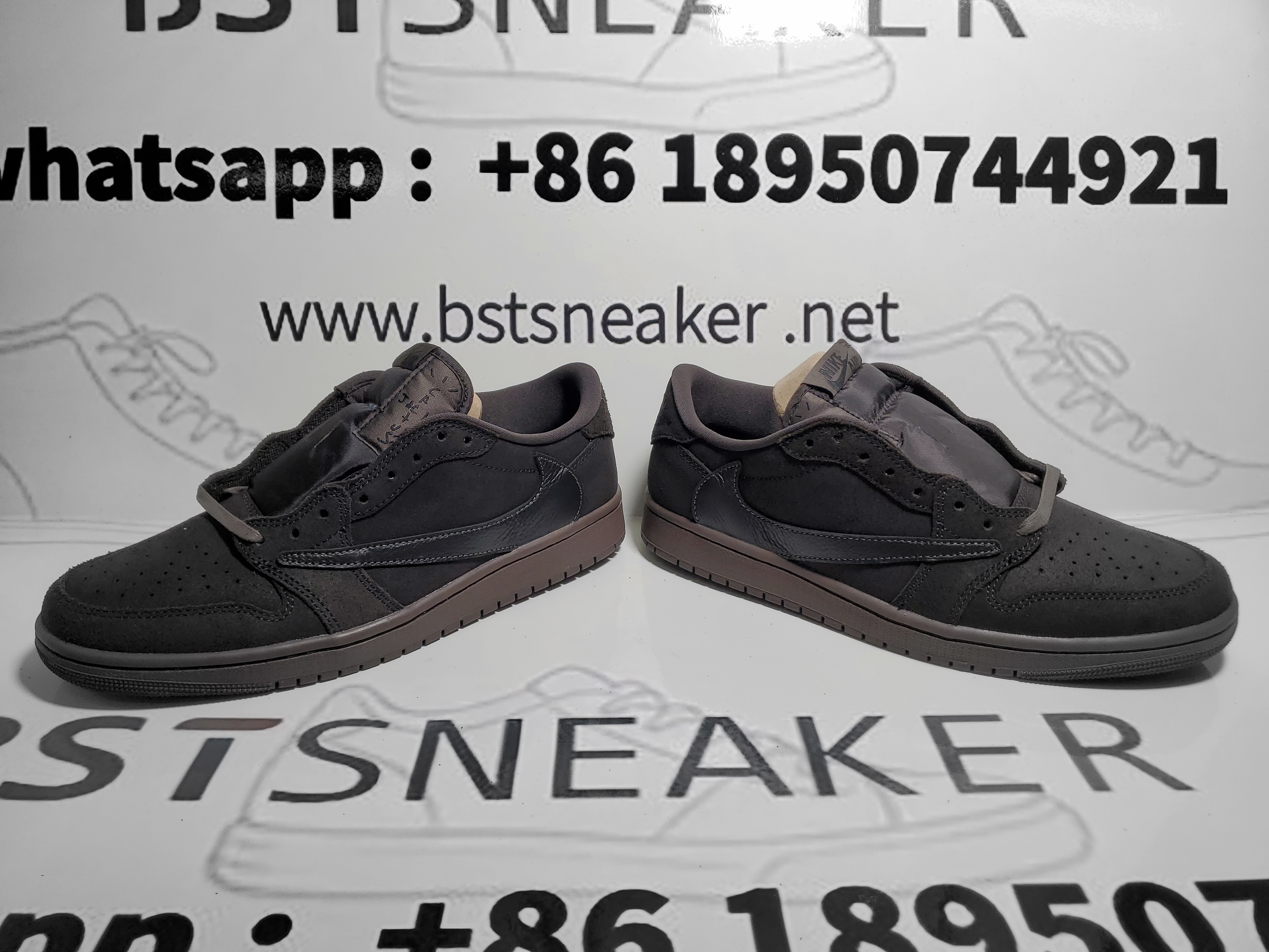 Bstsneaker-Air Jordan 1 Low OG SP Velvet Brown x Travis Scott DM7866-202 