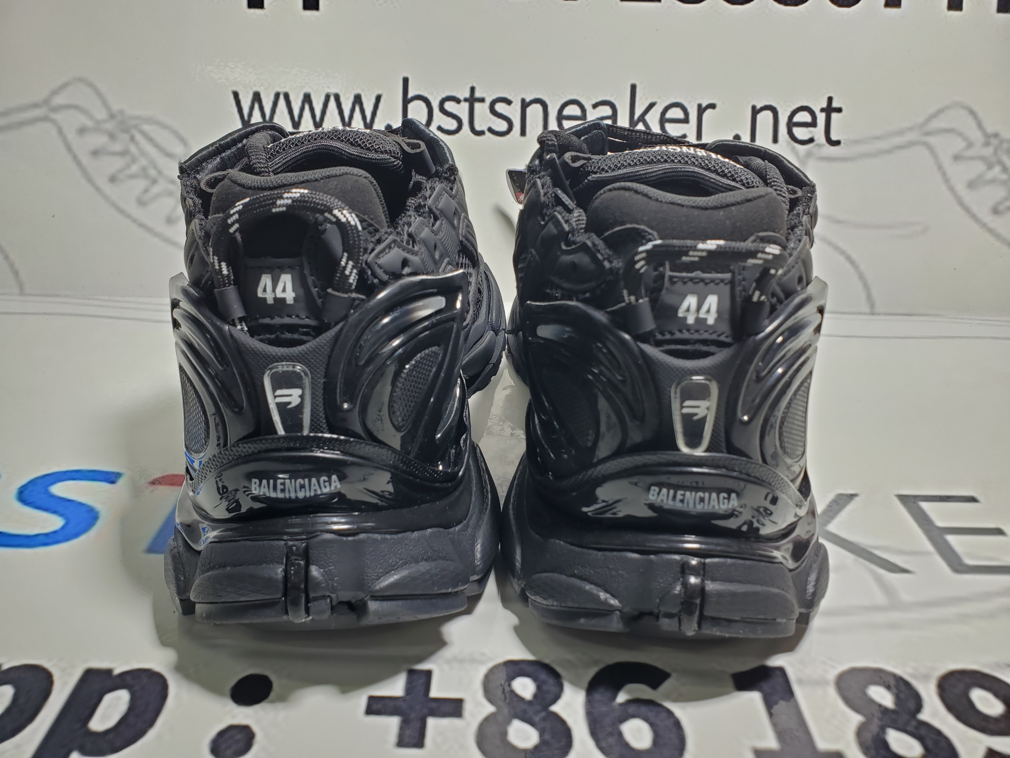 Bstsneaker-Balenciaga Runner Matte Black 1.0